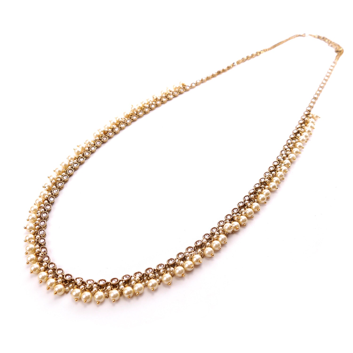 Layla Long Chain in Pearl