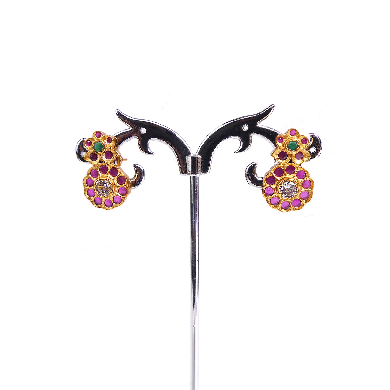 Kavya Floral Necklace Set