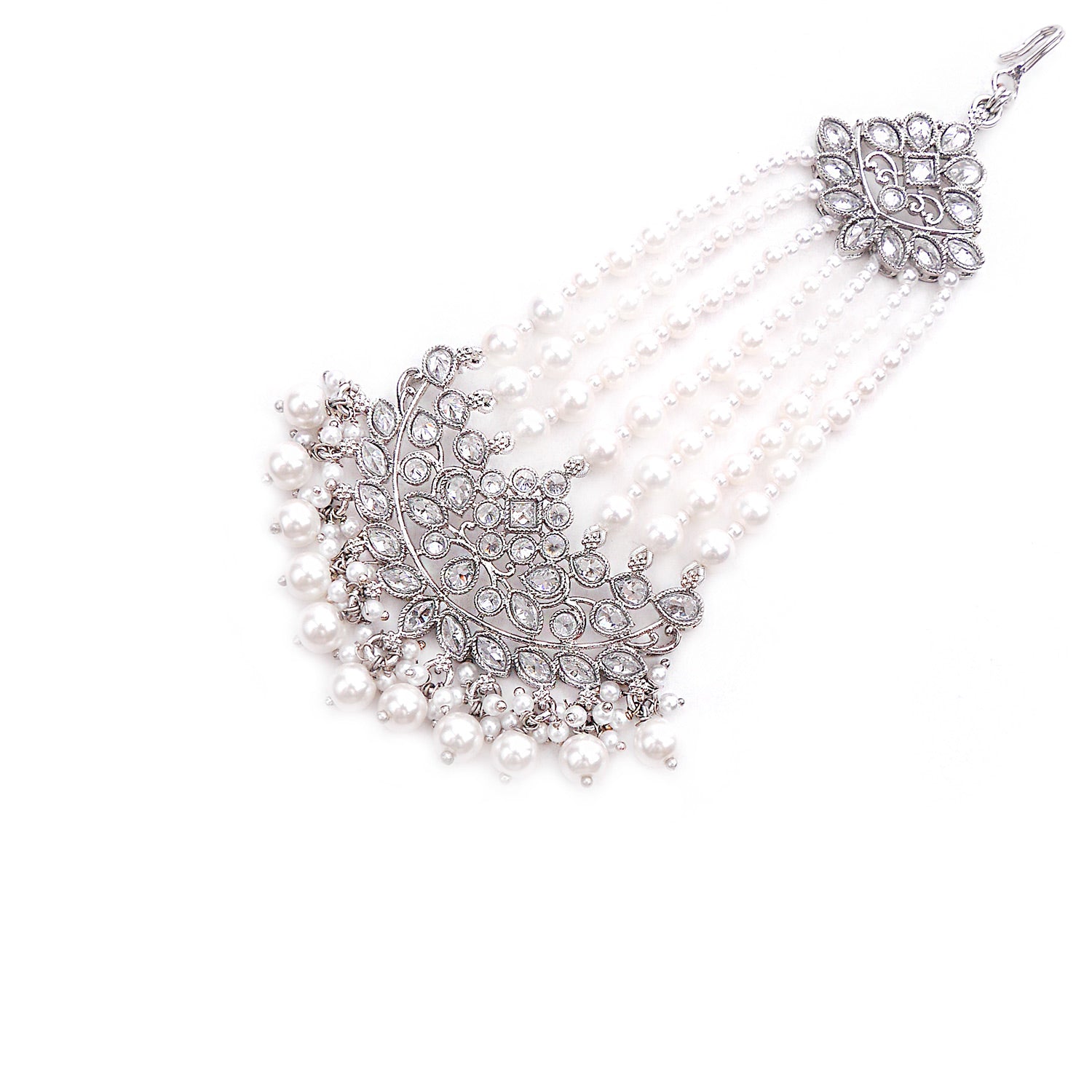Sachi Jhumar in Pearl and Rhodium