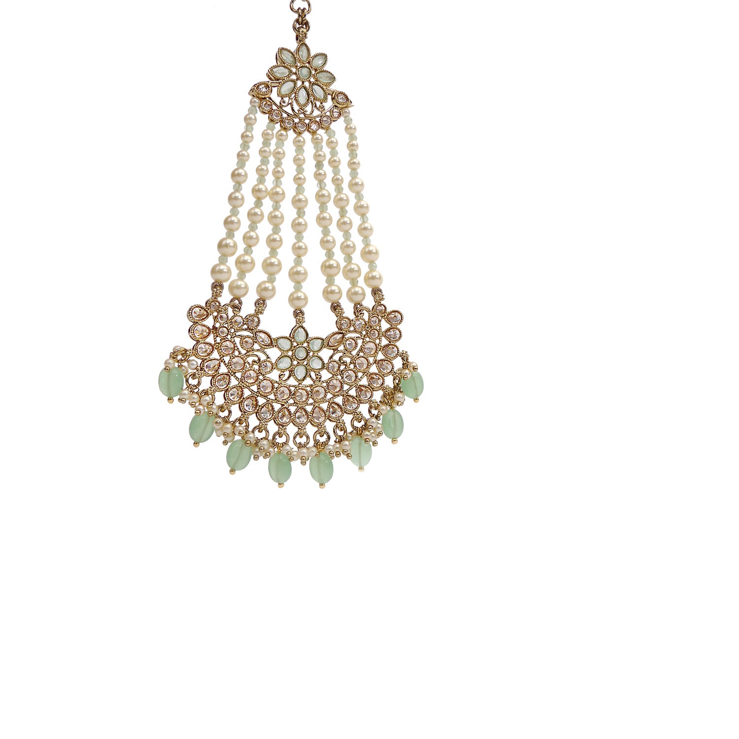 Avni Mint Green Jhumar
