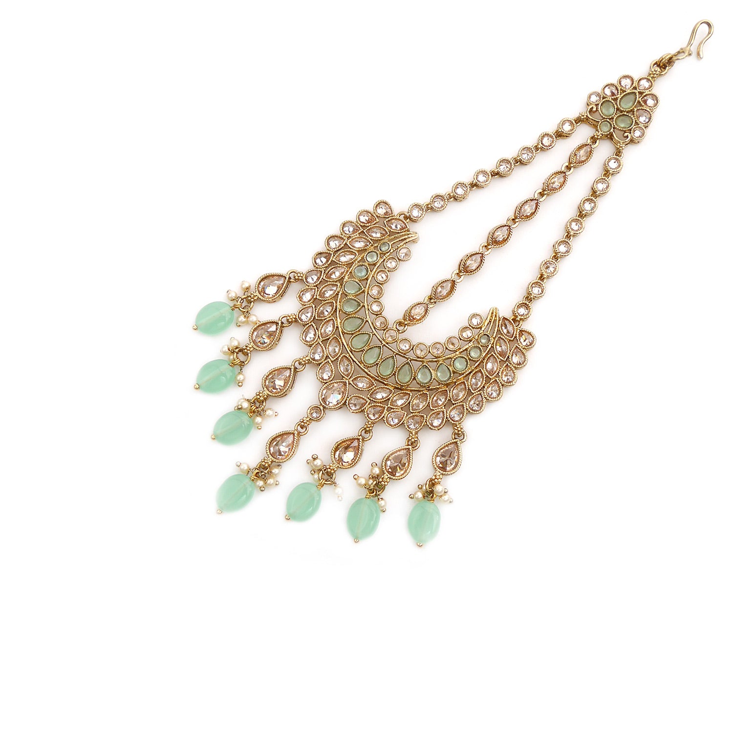 Kalina Mint Jhumar Headpiece