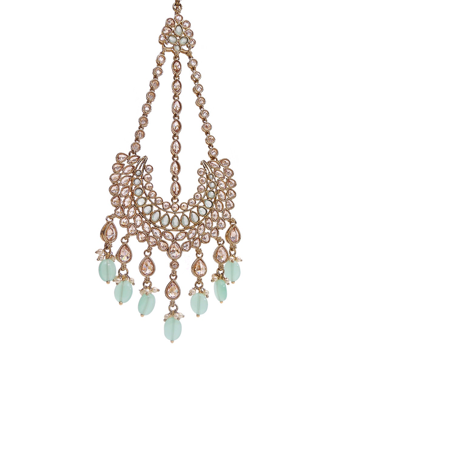 Kalina Mint Jhumar Headpiece