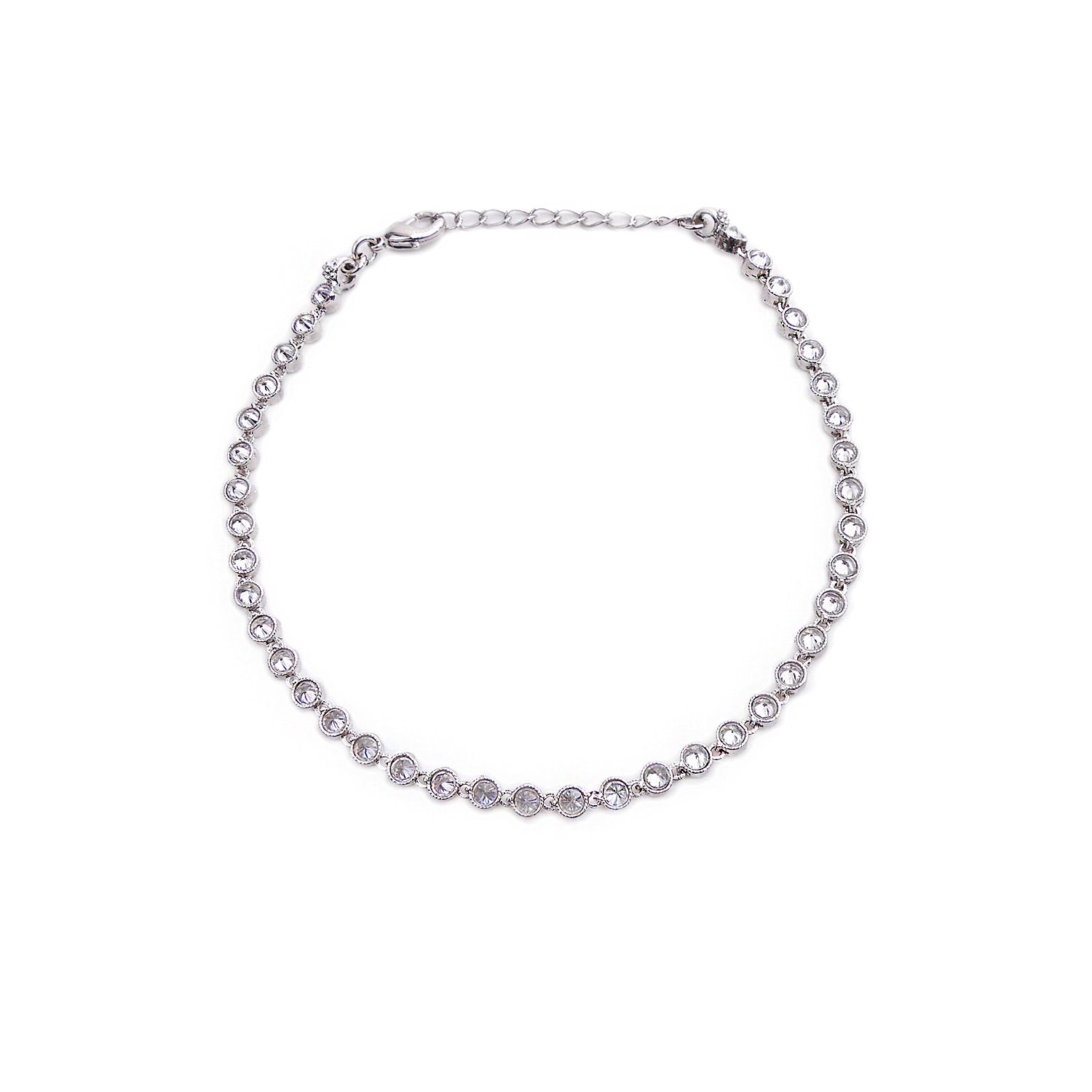 Circlet Silver Anklet