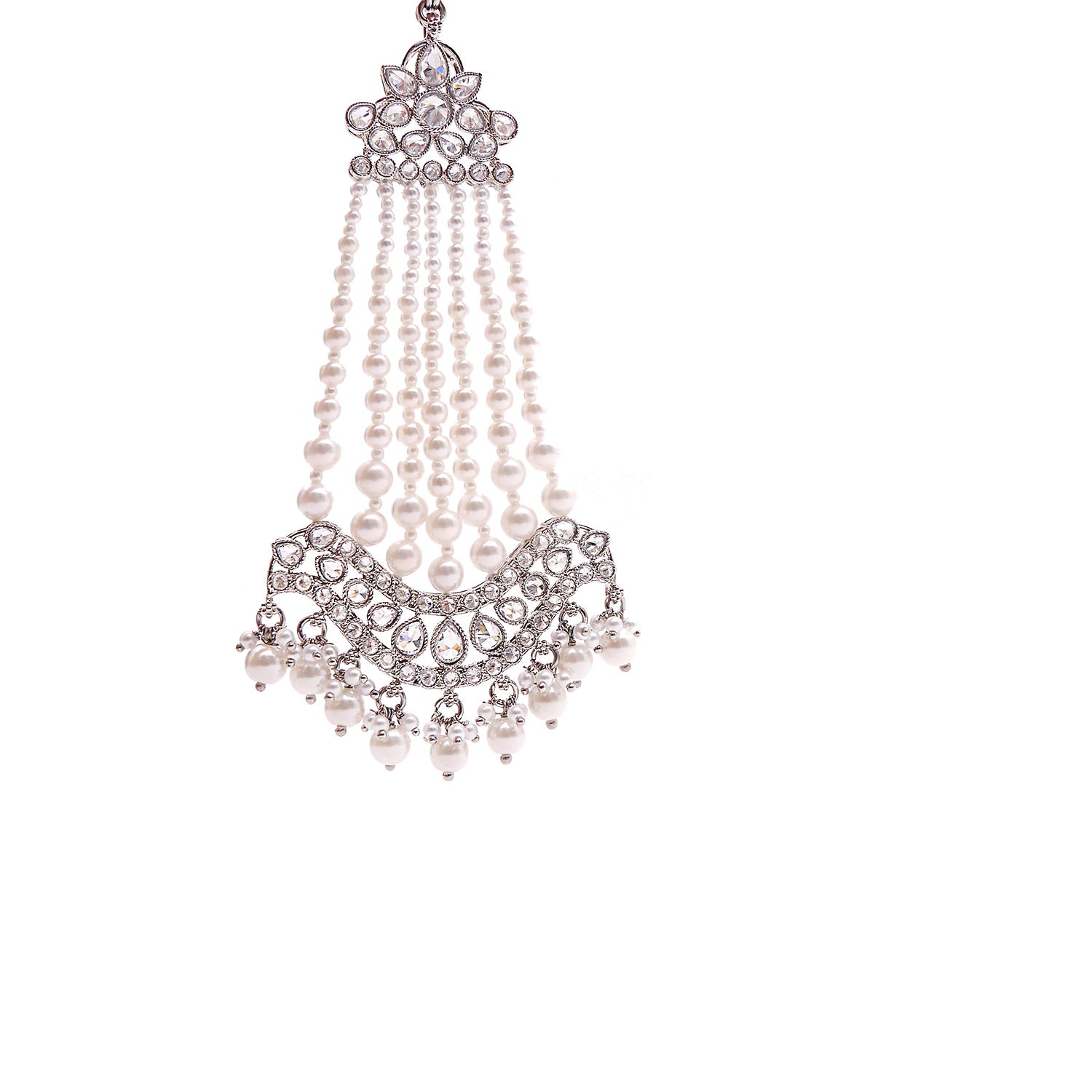 Sanya Jhumar in Pearl and Rhodium