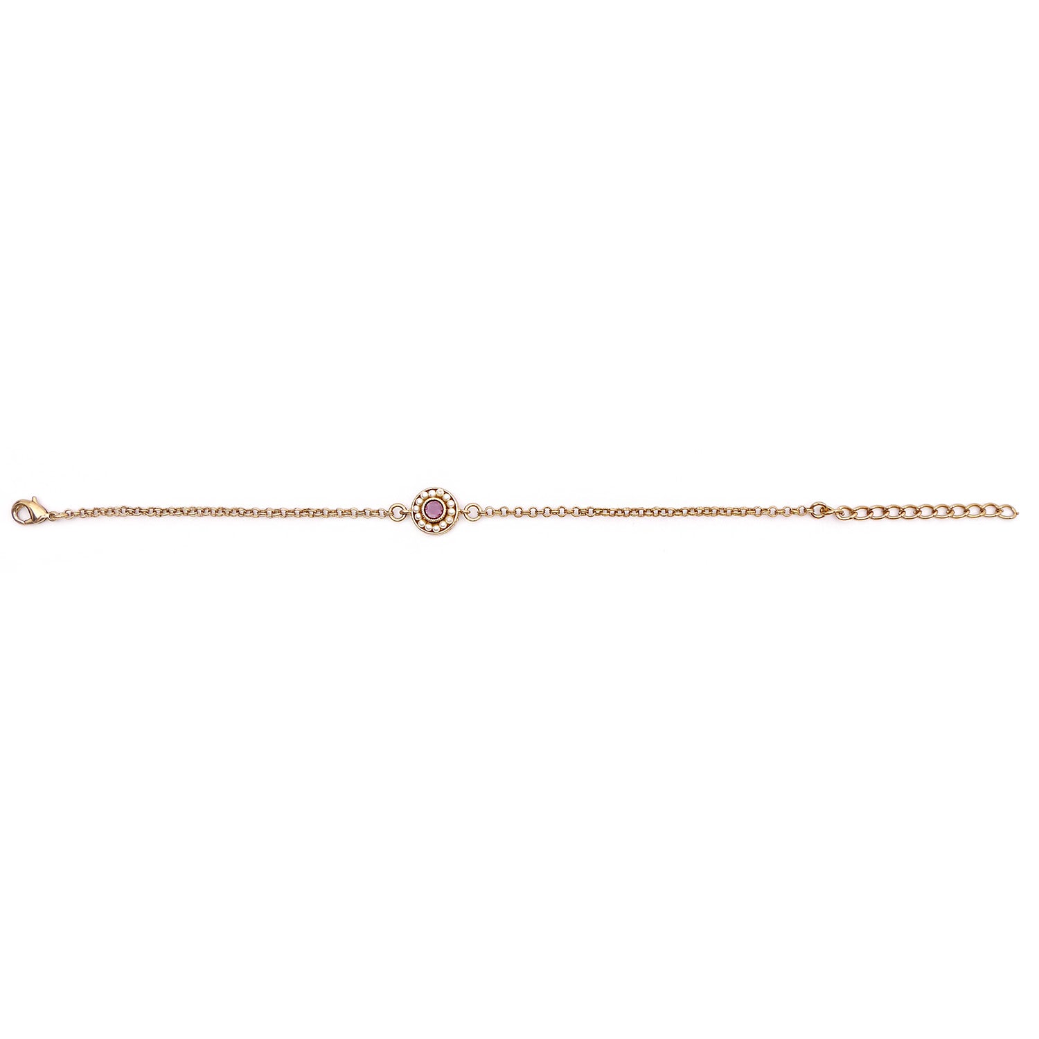 Leela Bracelet in Pink