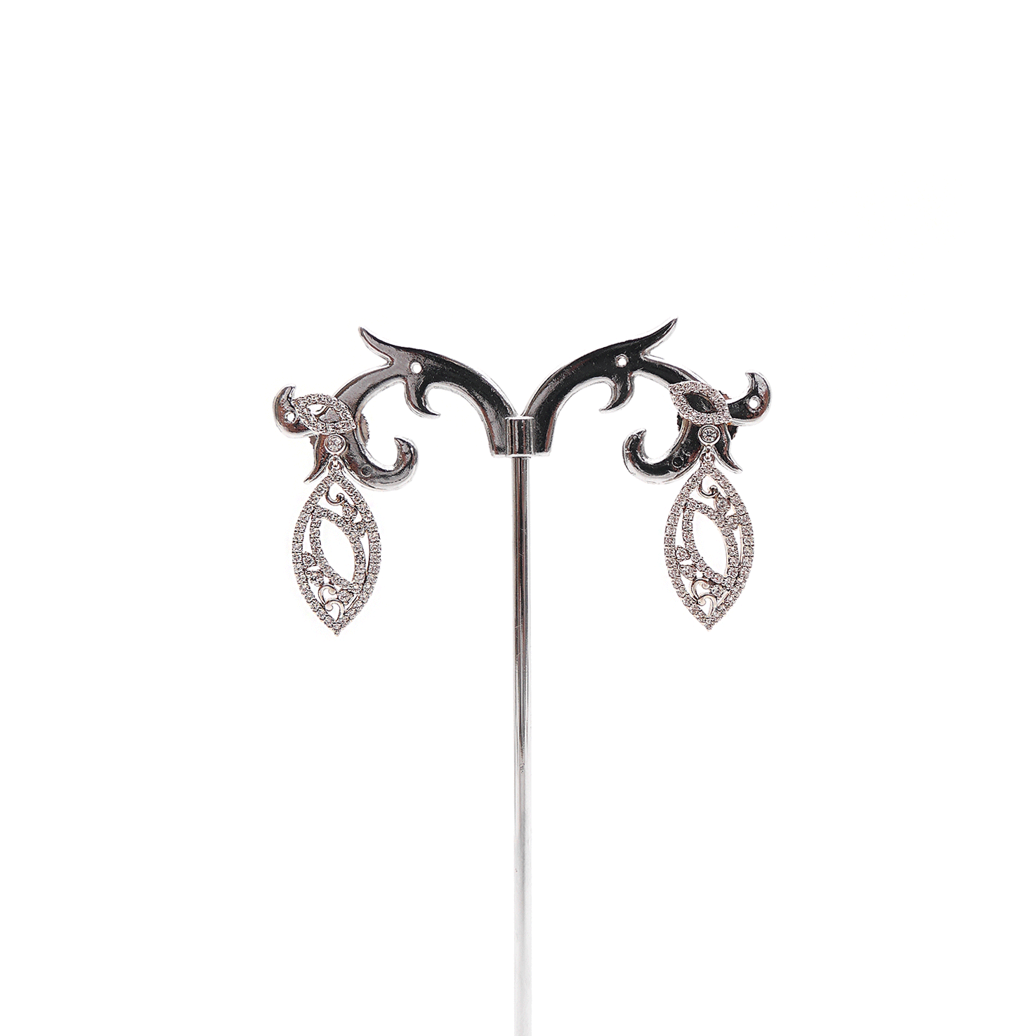 Bold Oval Cubic Zirconia Pendant Set
