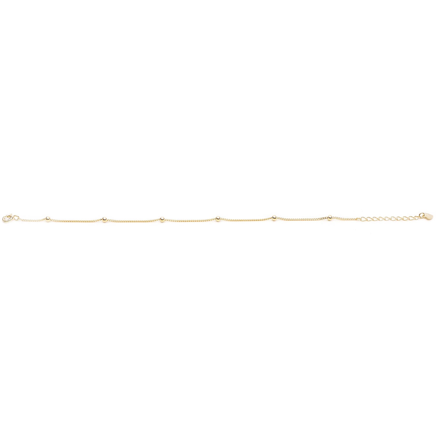 Gold Plated Sterling Silver Ball bracelet