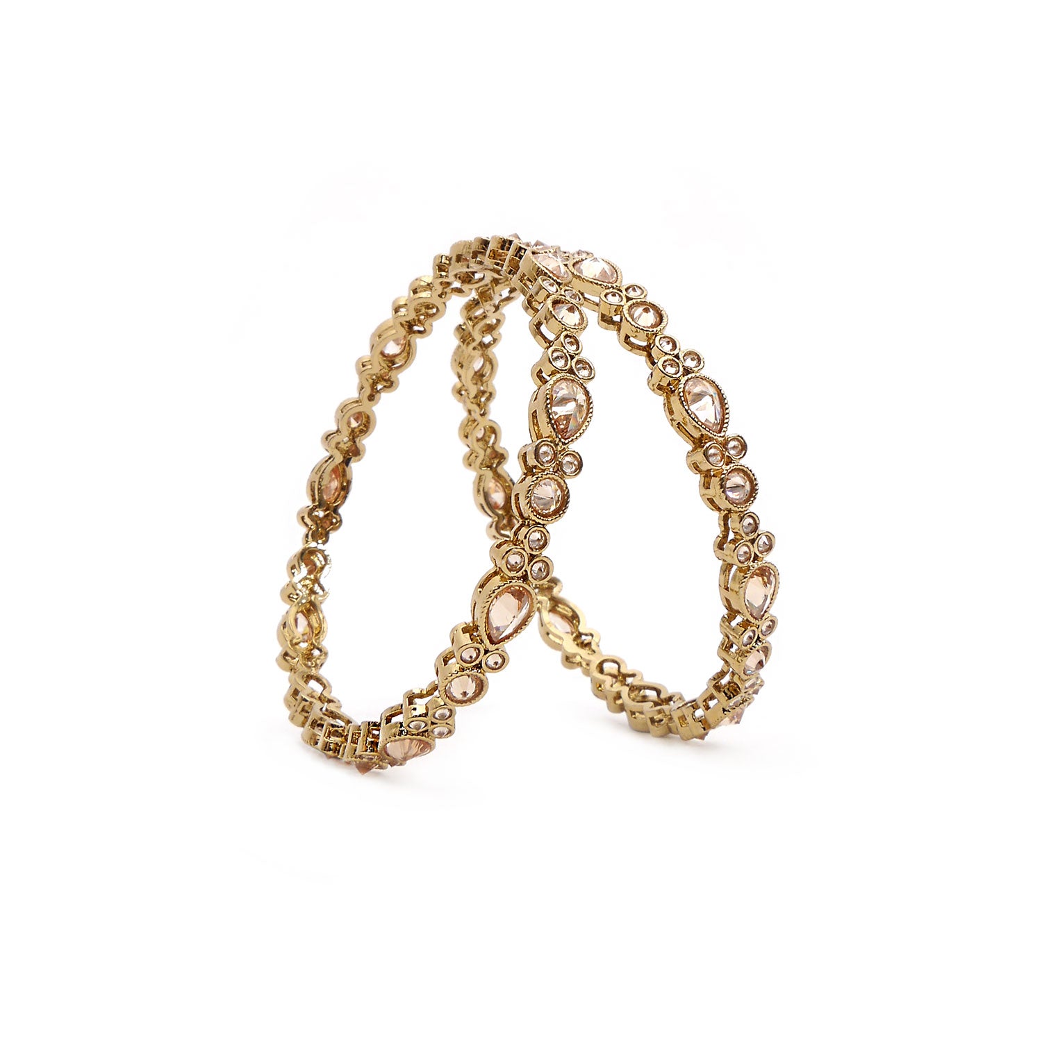 Ivy Antique Gold Bangles