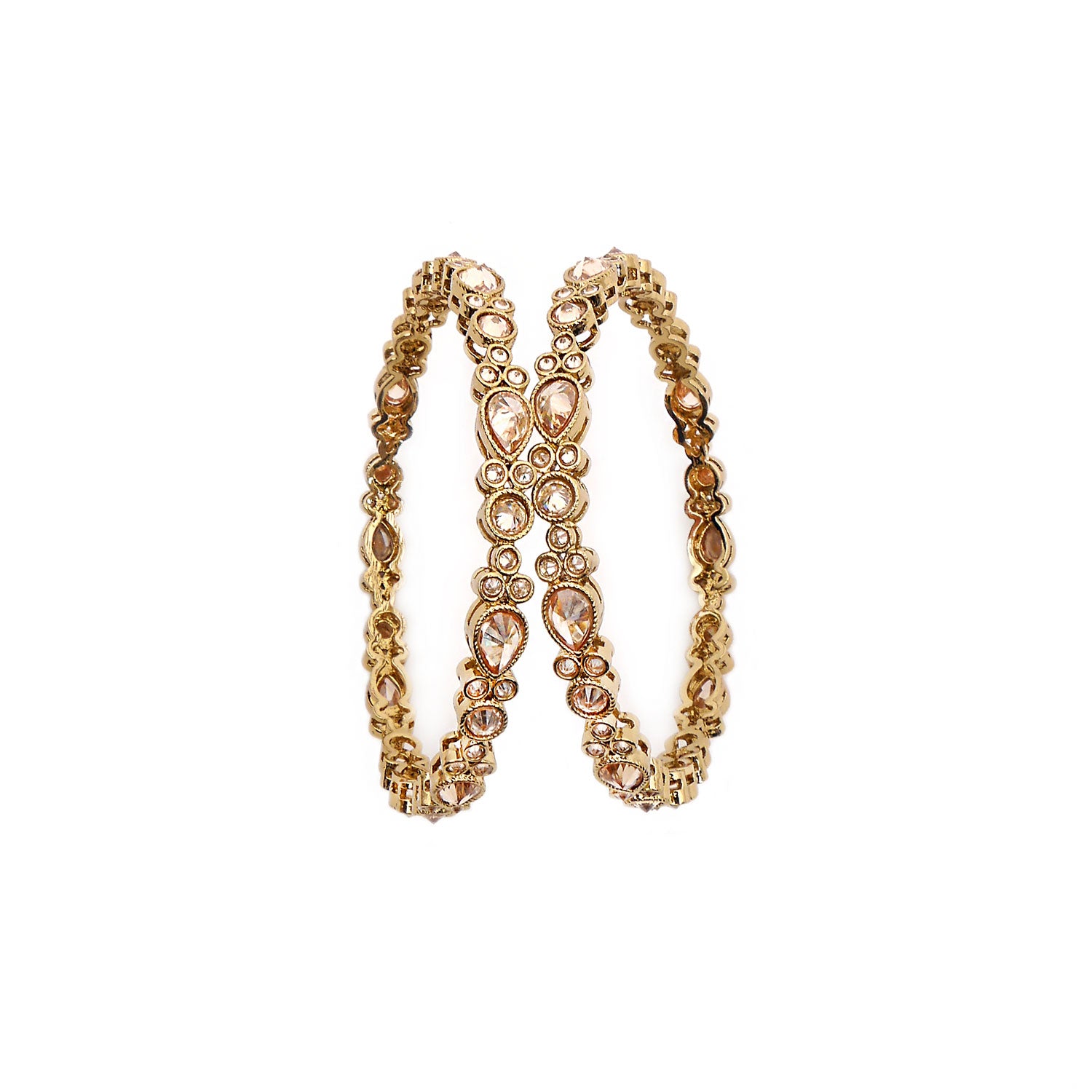 Ivy Antique Gold Bangles