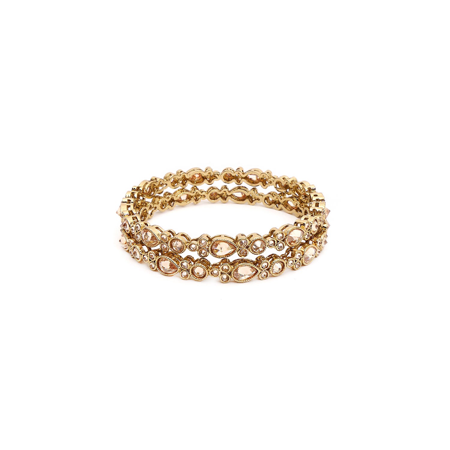 Ivy Antique Gold Bangles