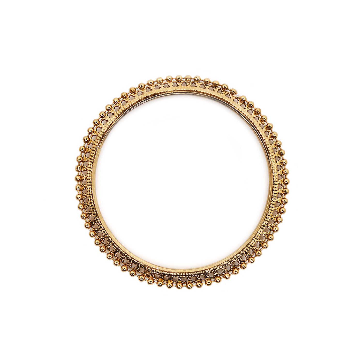Antique Thin Beaded Bangles