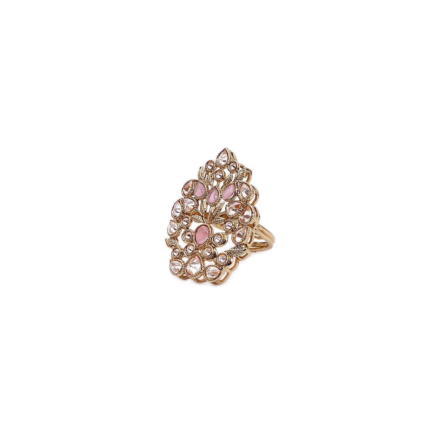 Ameya Ring in Light Pink