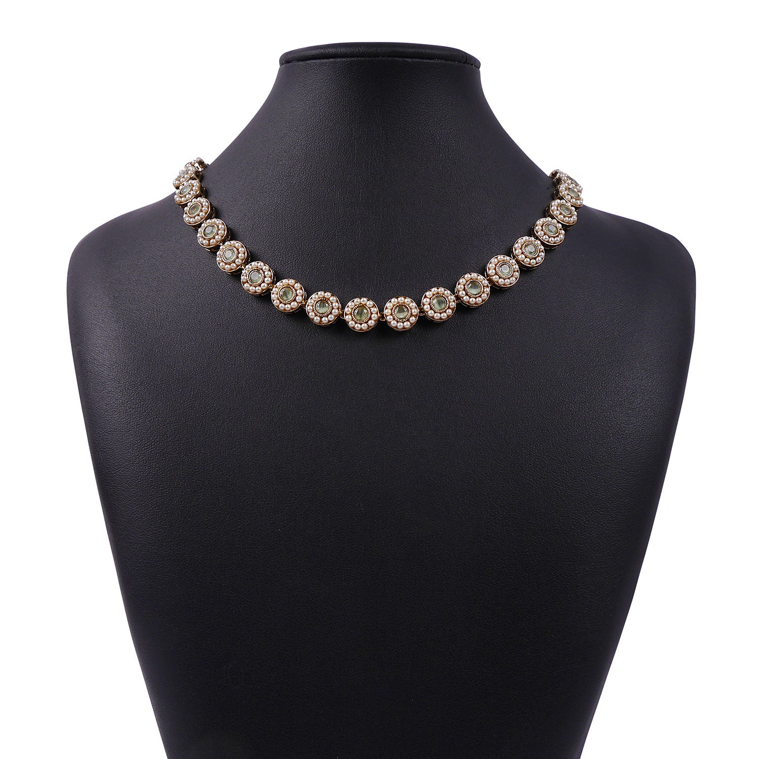 Leela Necklace in Mint