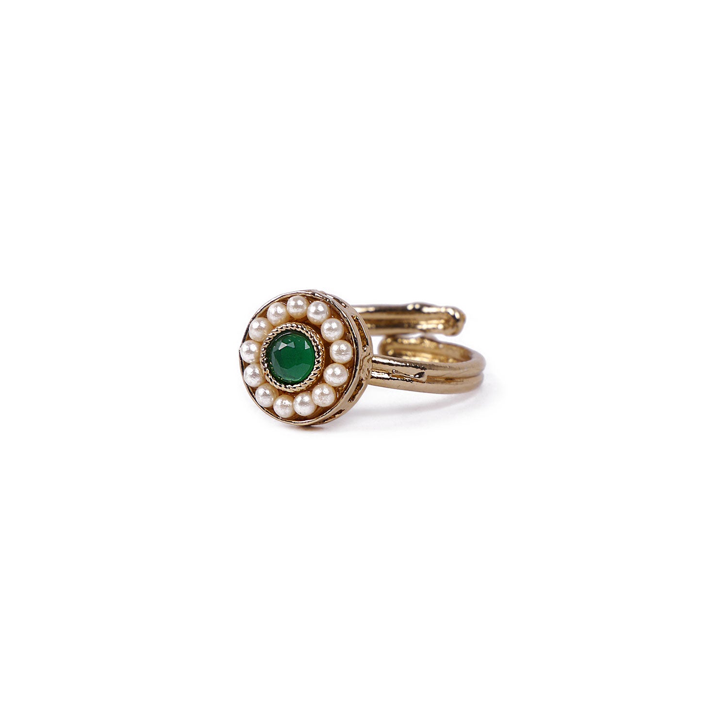 Leela Ring in Green