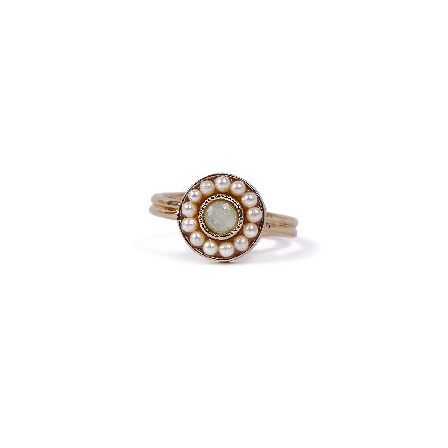 Leela Mint Ring
