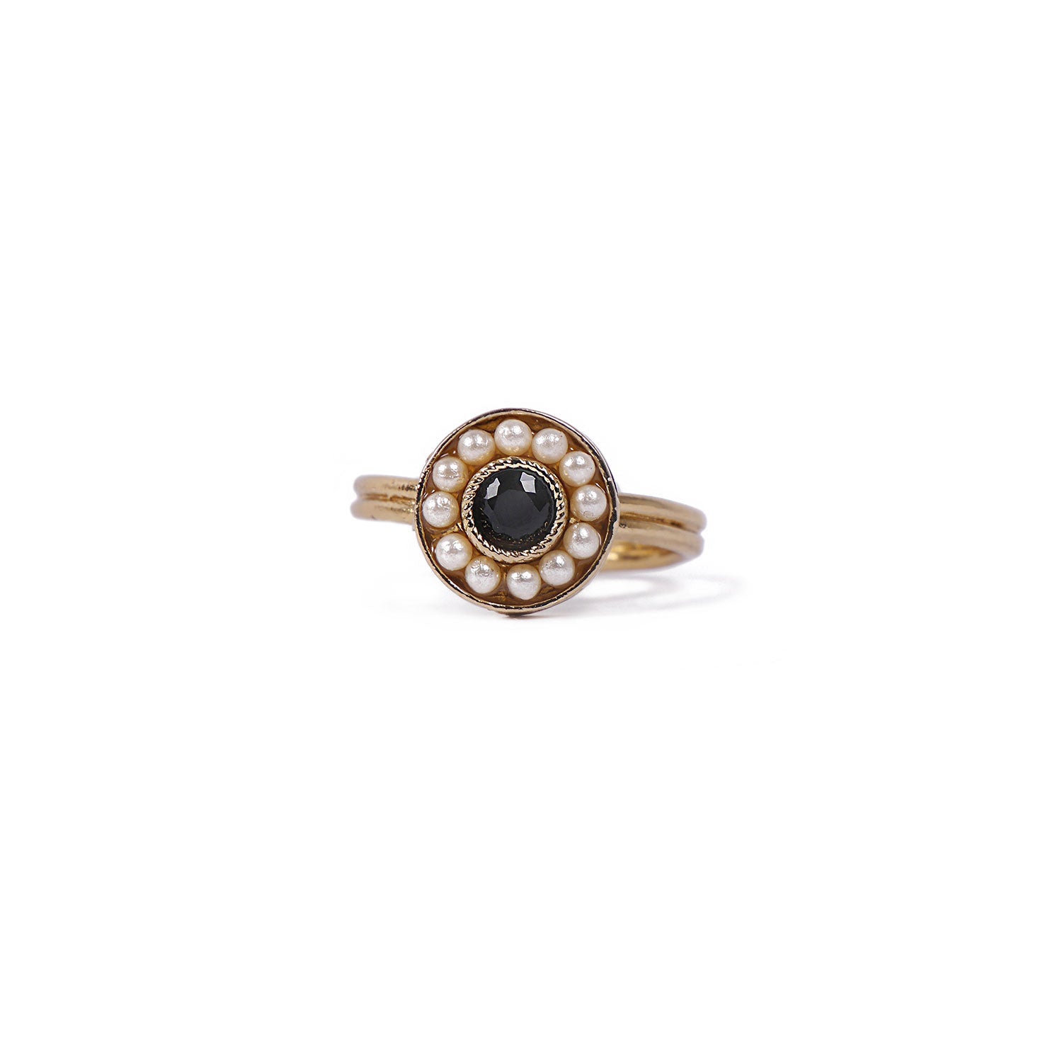 Leela Ring in Black