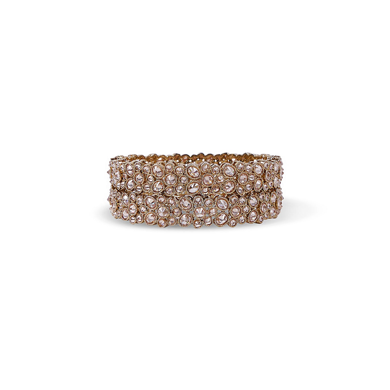 Amiya Bangles in Antique Gold