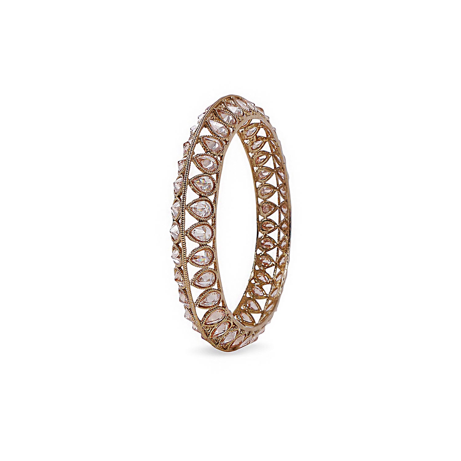Kaveri Bangle in Light Topaz