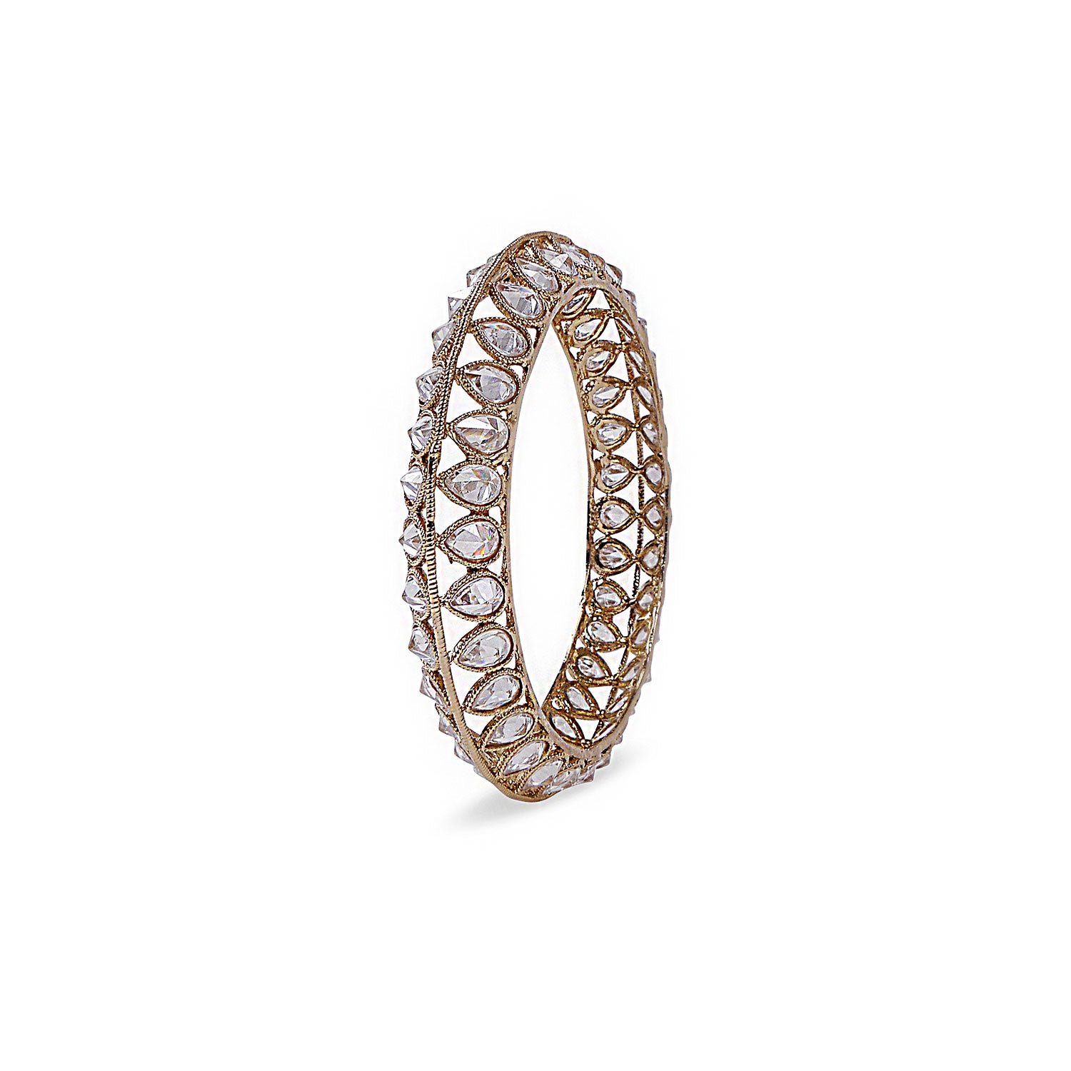 Kaveri Bangle in White