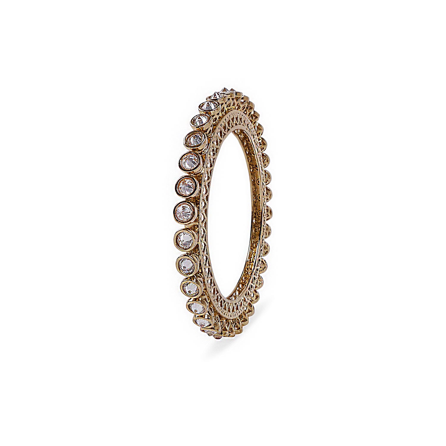 Rudrani Bangle in Antique Gold