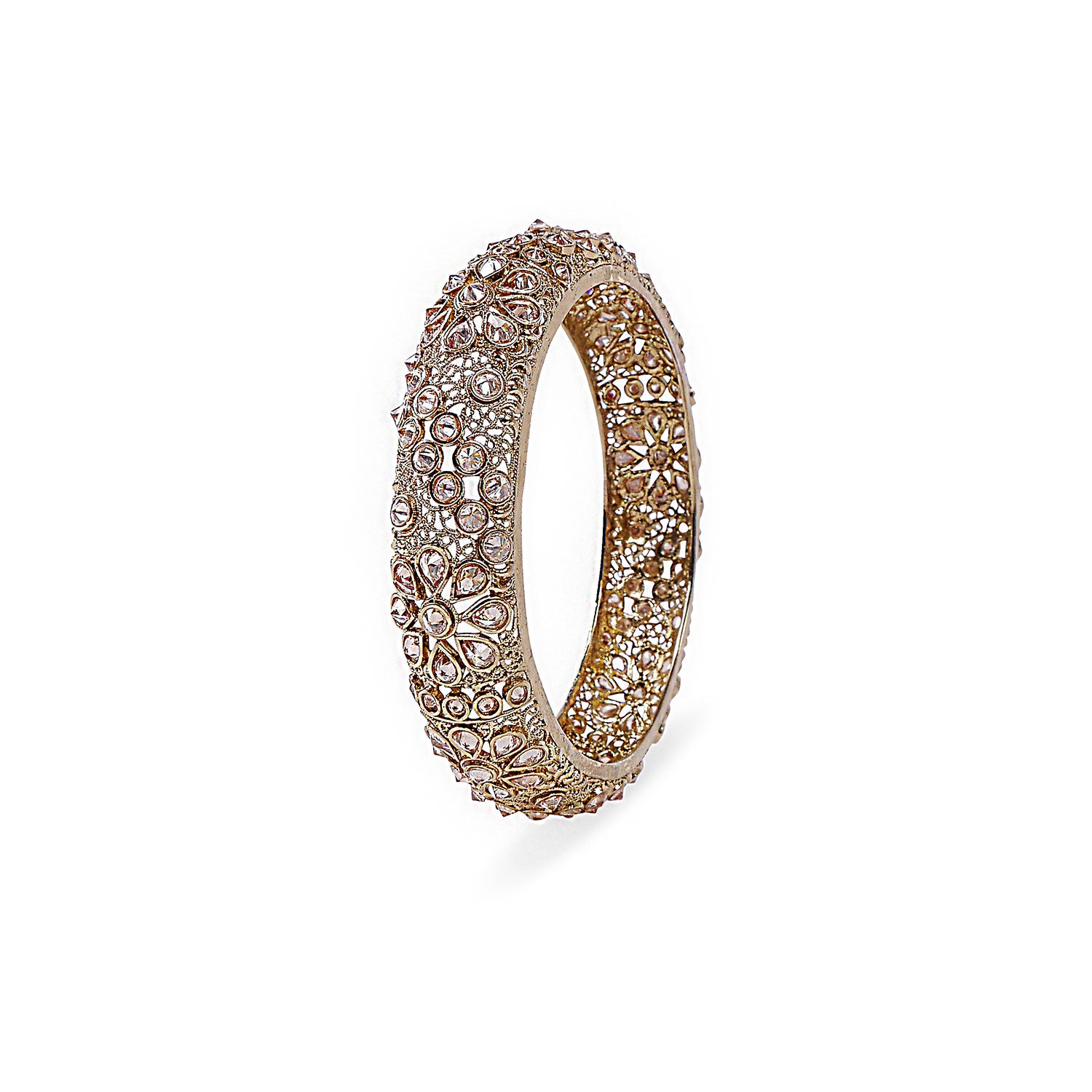 Suraiya Classic Bangle in Light Topaz