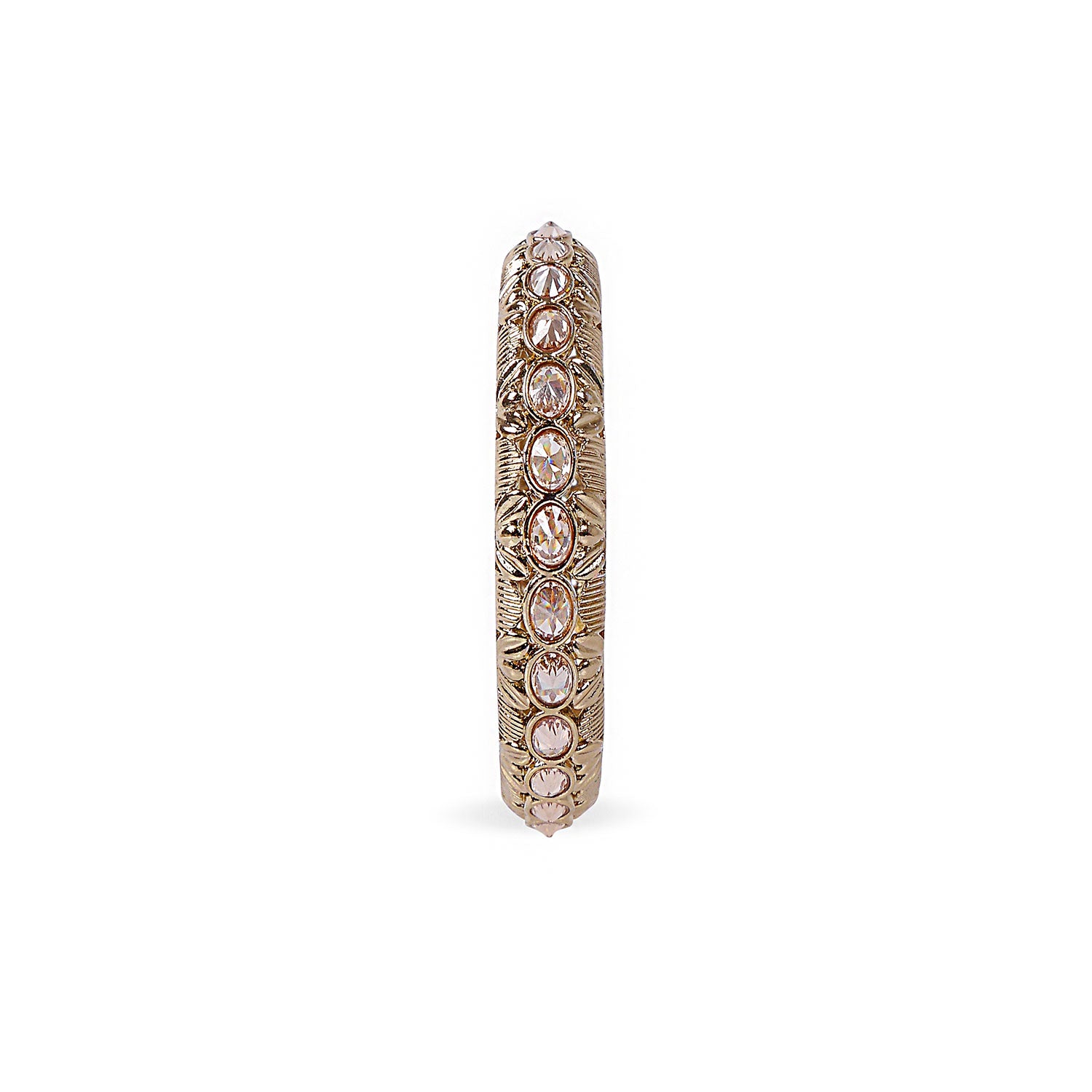 Oval Classic Bangle in Antique Gold