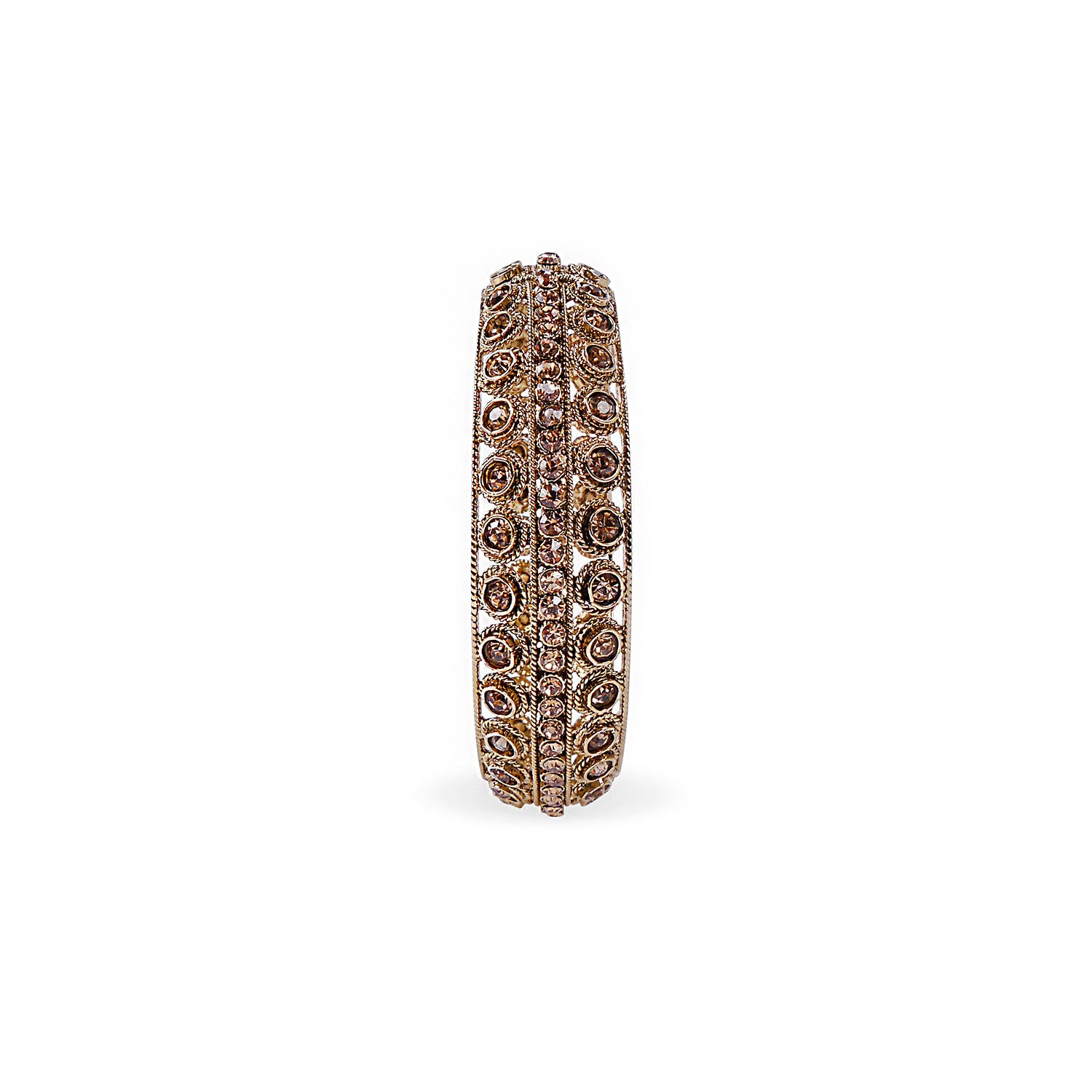 Kanika Bangle in Dark Topaz