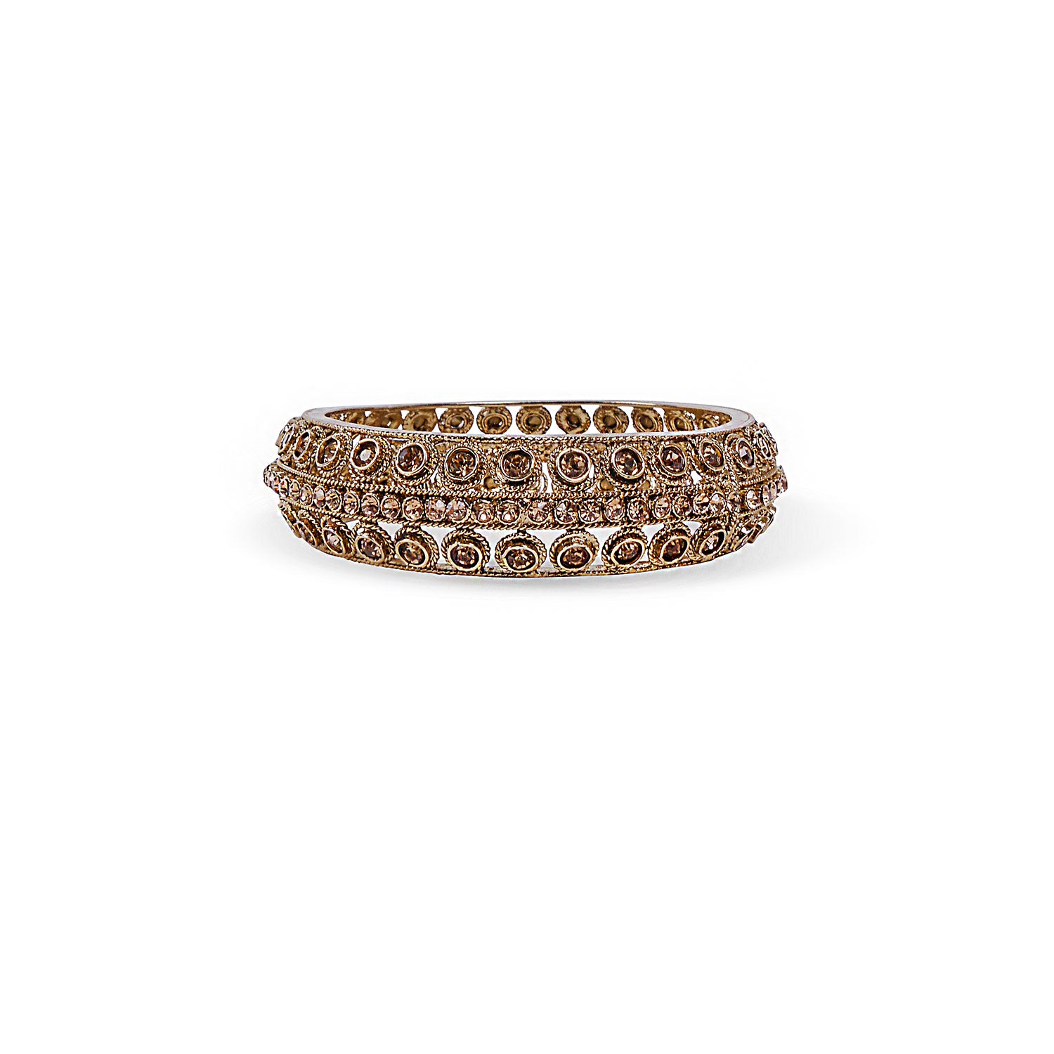 Kanika Bangle in Dark Topaz