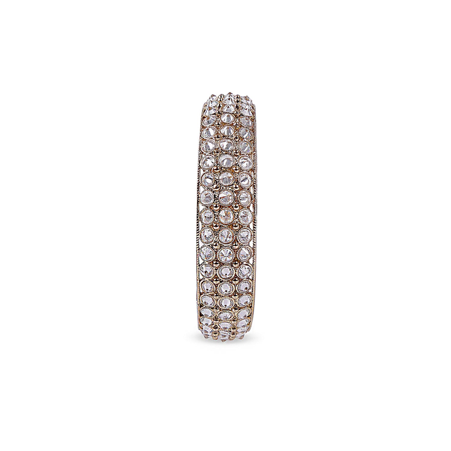 Vihaana Classic Bangle in White