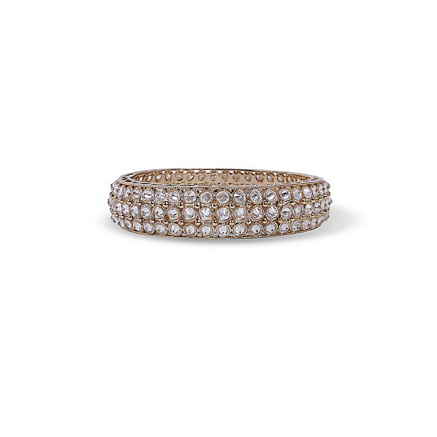 Vihaana Classic Bangle in White