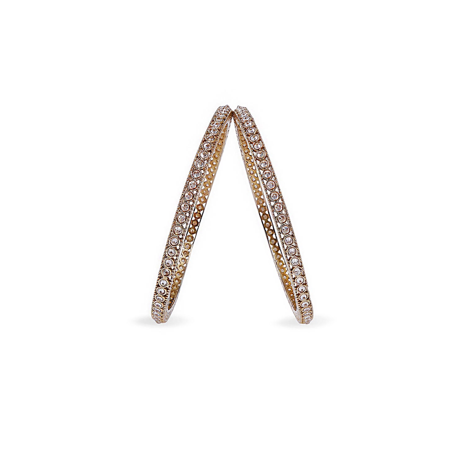 Sriya Bangles in Antique Gold