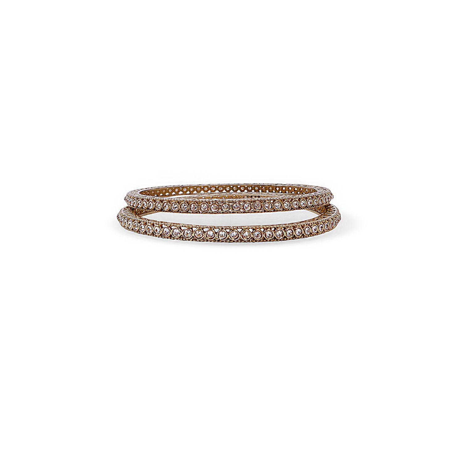 Sriya Bangles in Antique Gold