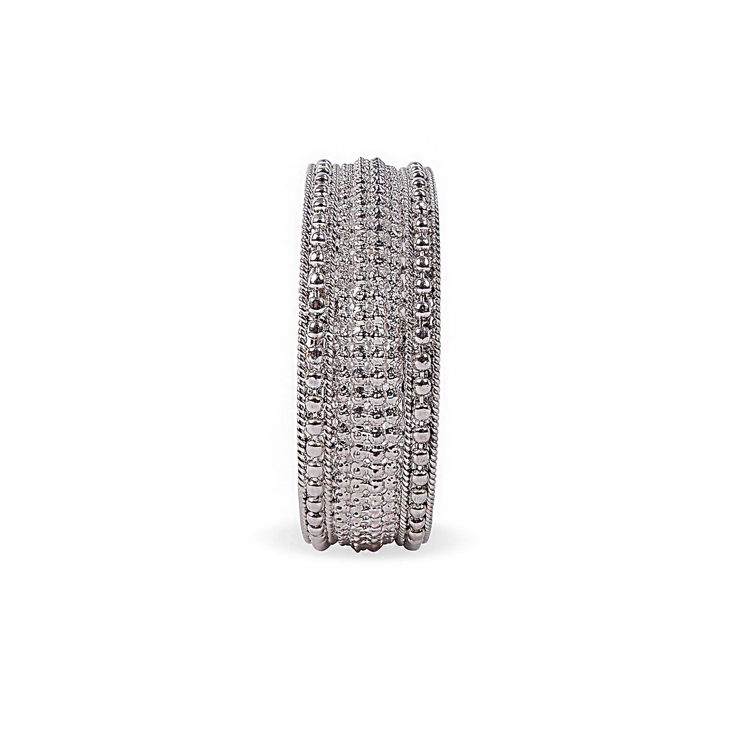 RHODIUM BANGLE