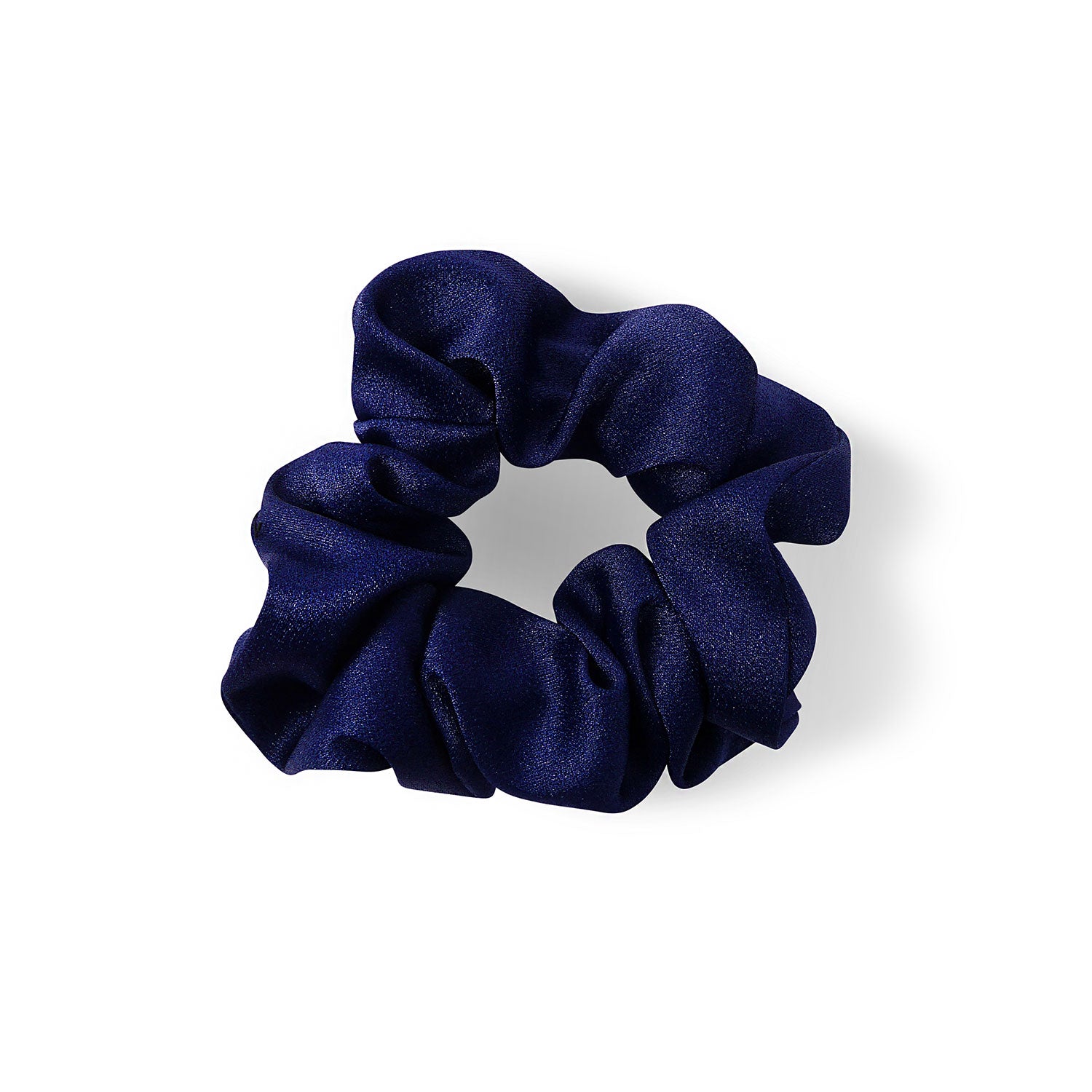 Dark Blue Hair Scrunchie