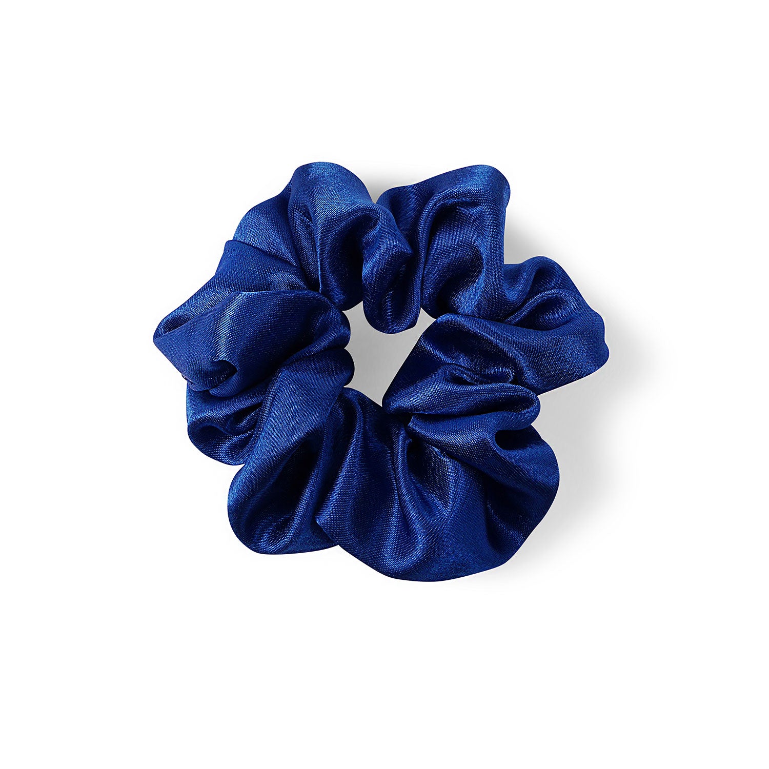 Deep Sea Blue Hair Scrunchie