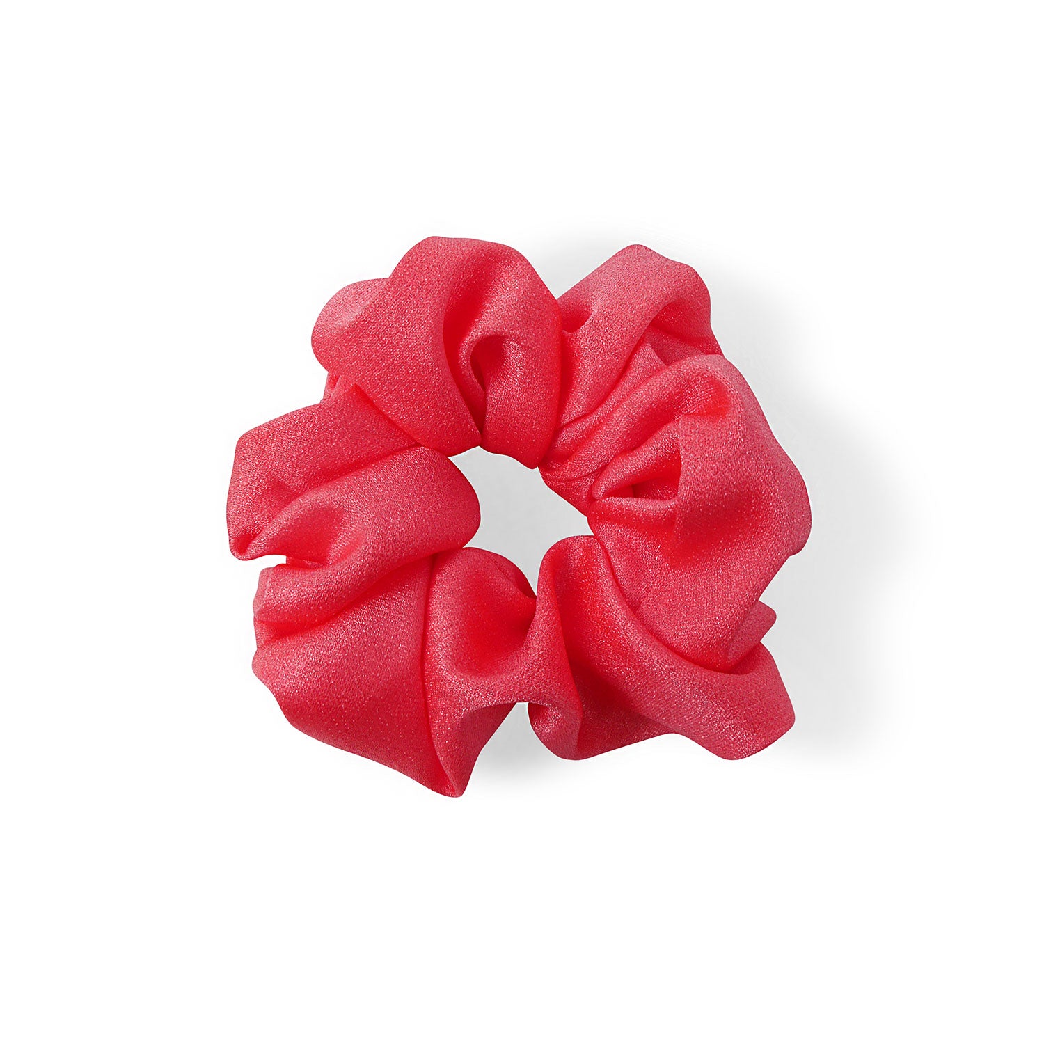 Fuchsia Pink Hair Scrunchie