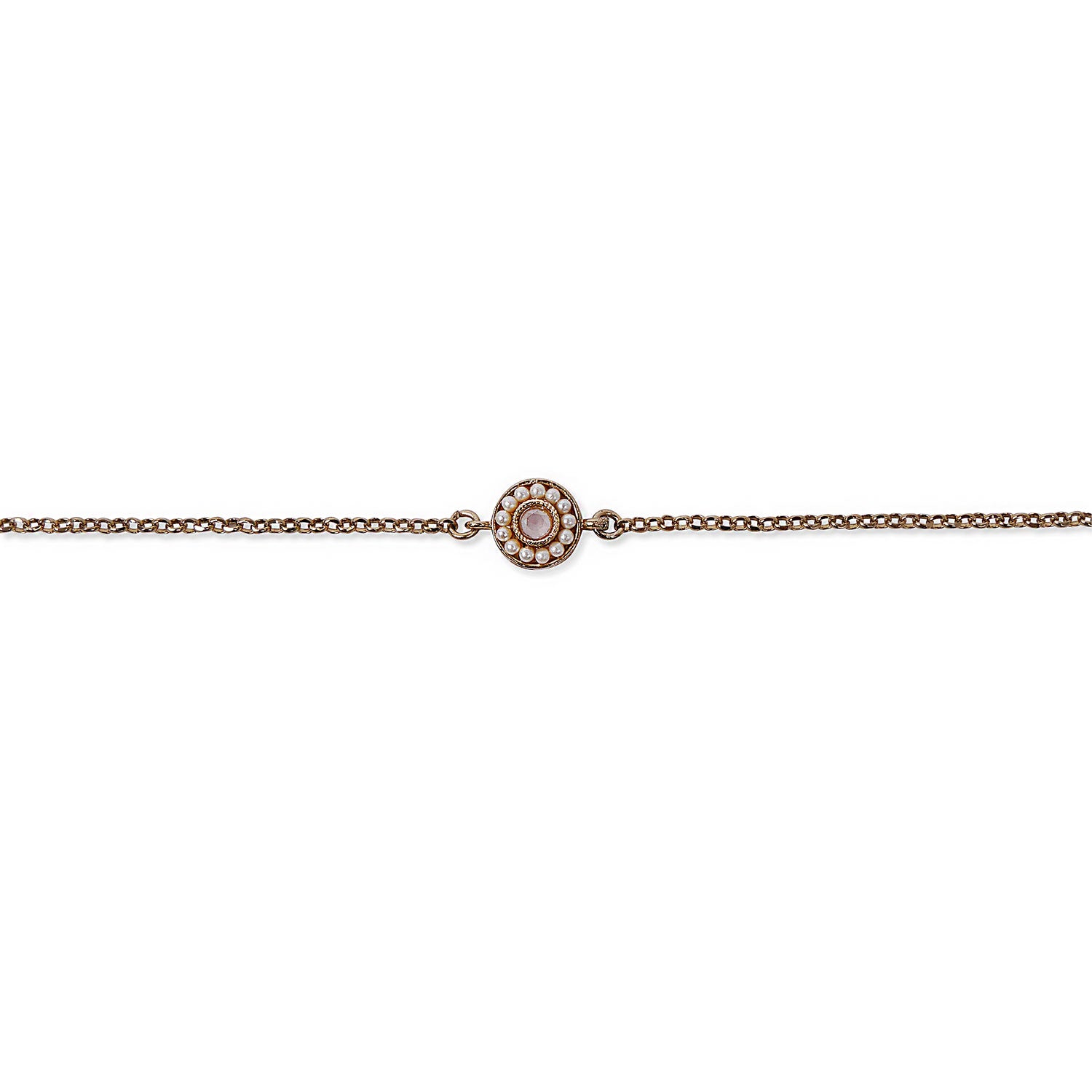 Leela Bracelet in Light Pink