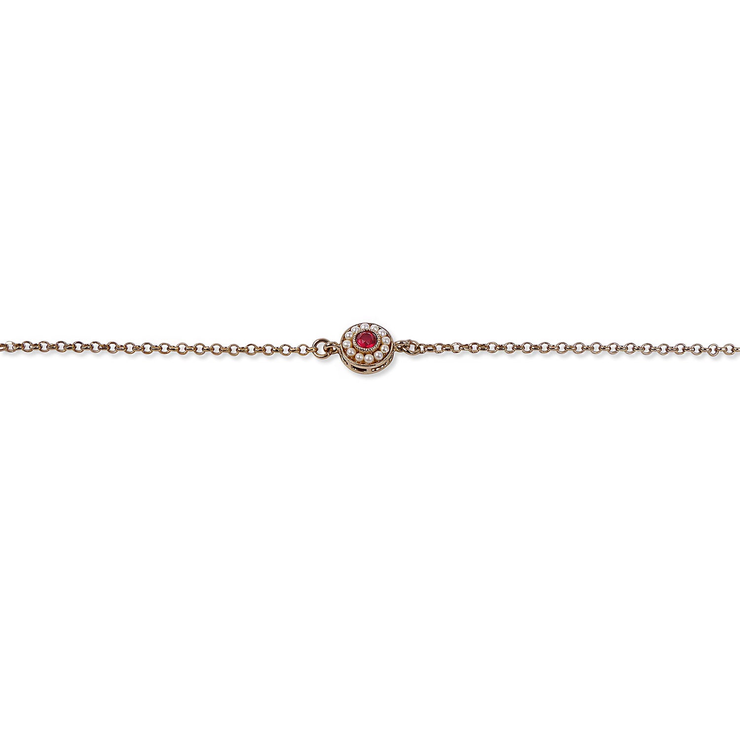 Leela Bracelet in Hot Pink