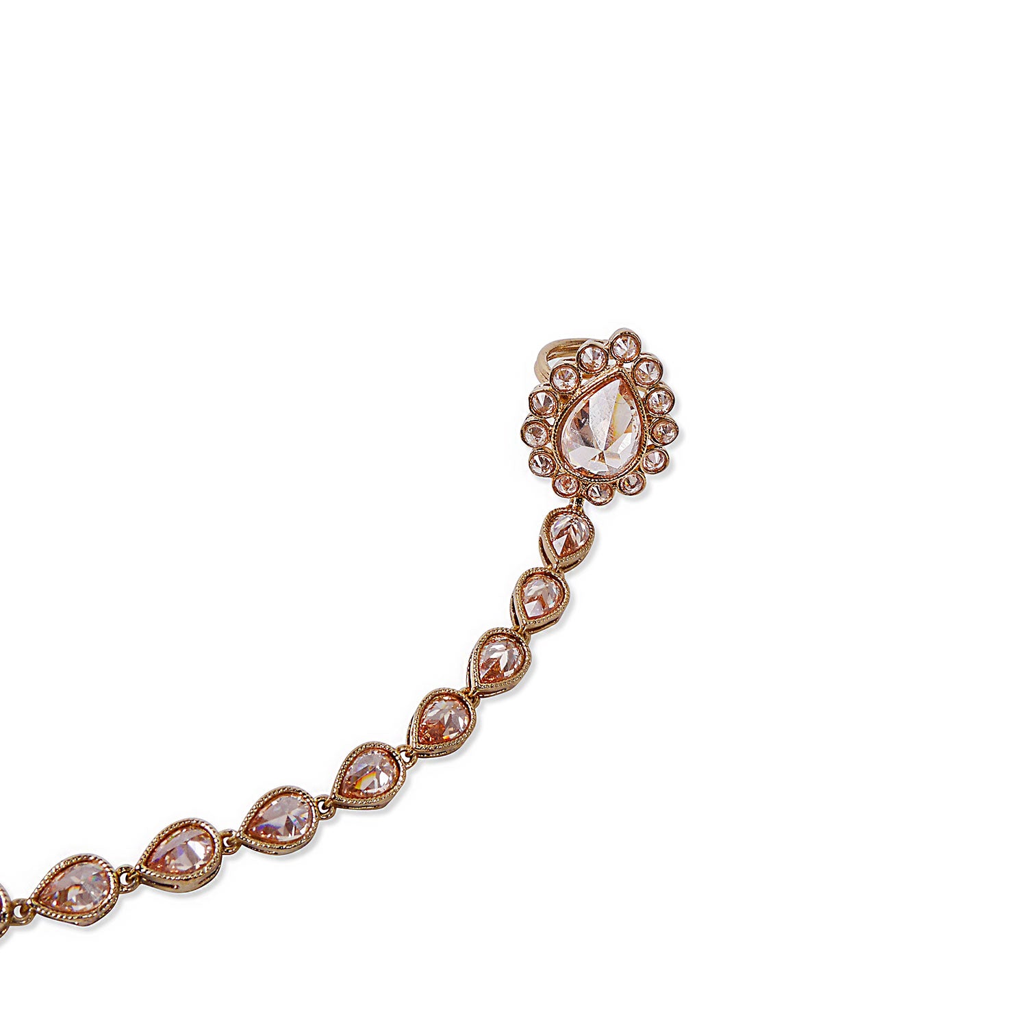 Shaniya Handpiece in Antique Gold