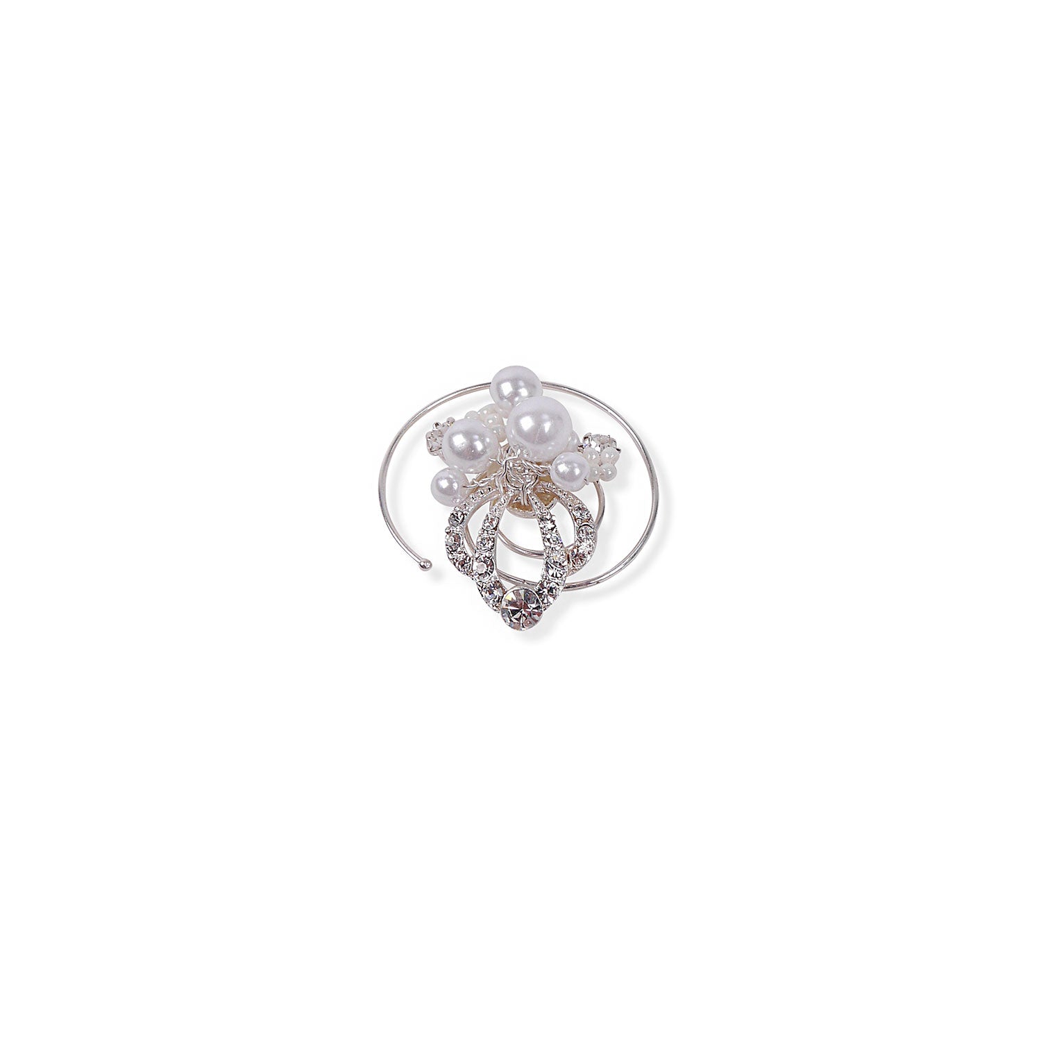 Twist Diamante Hair Pin
