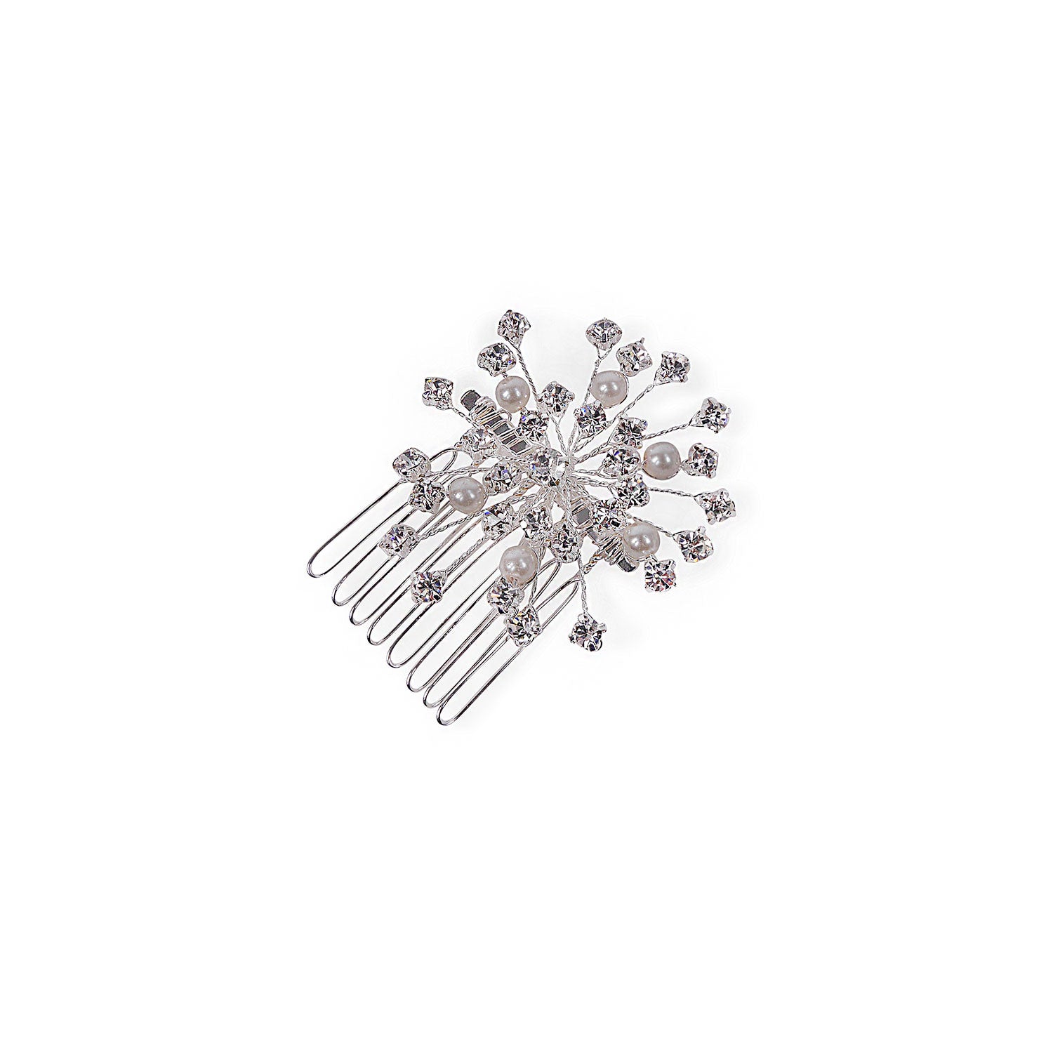 Twinkle Hair Comb in Pearl
