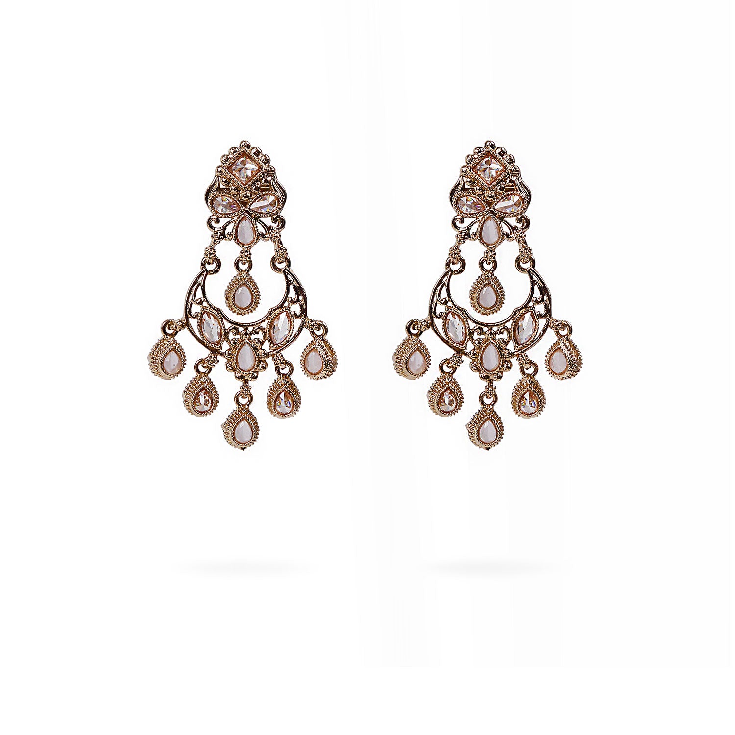 Suri Earrings in Light Pink