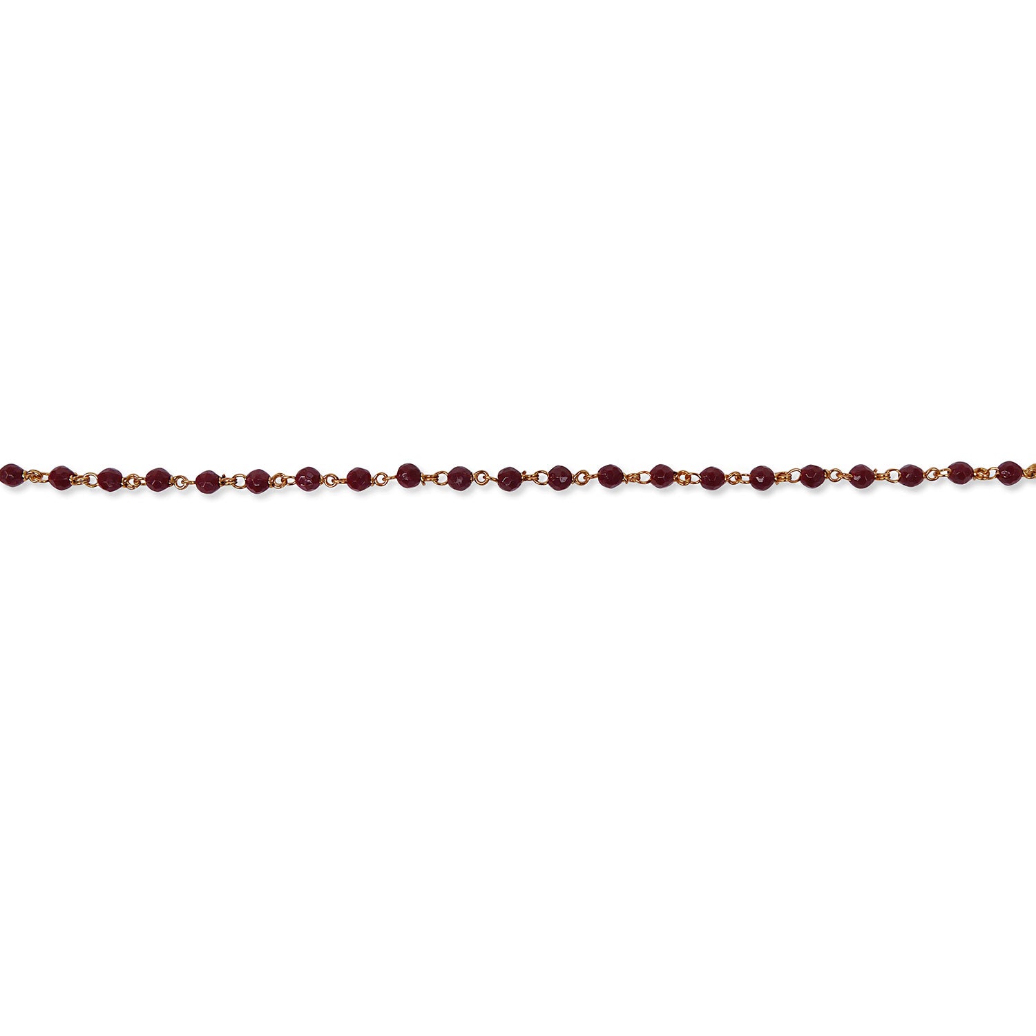 Maria Bracelet in Maroon