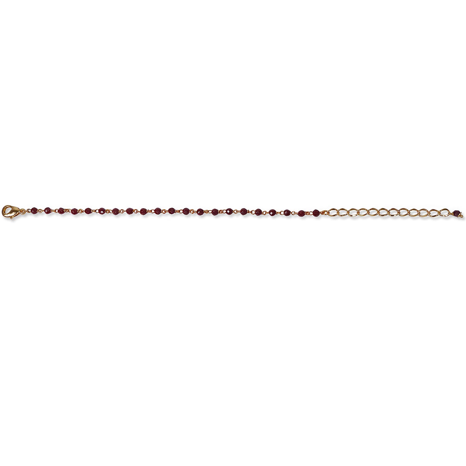 Maria Bracelet in Maroon