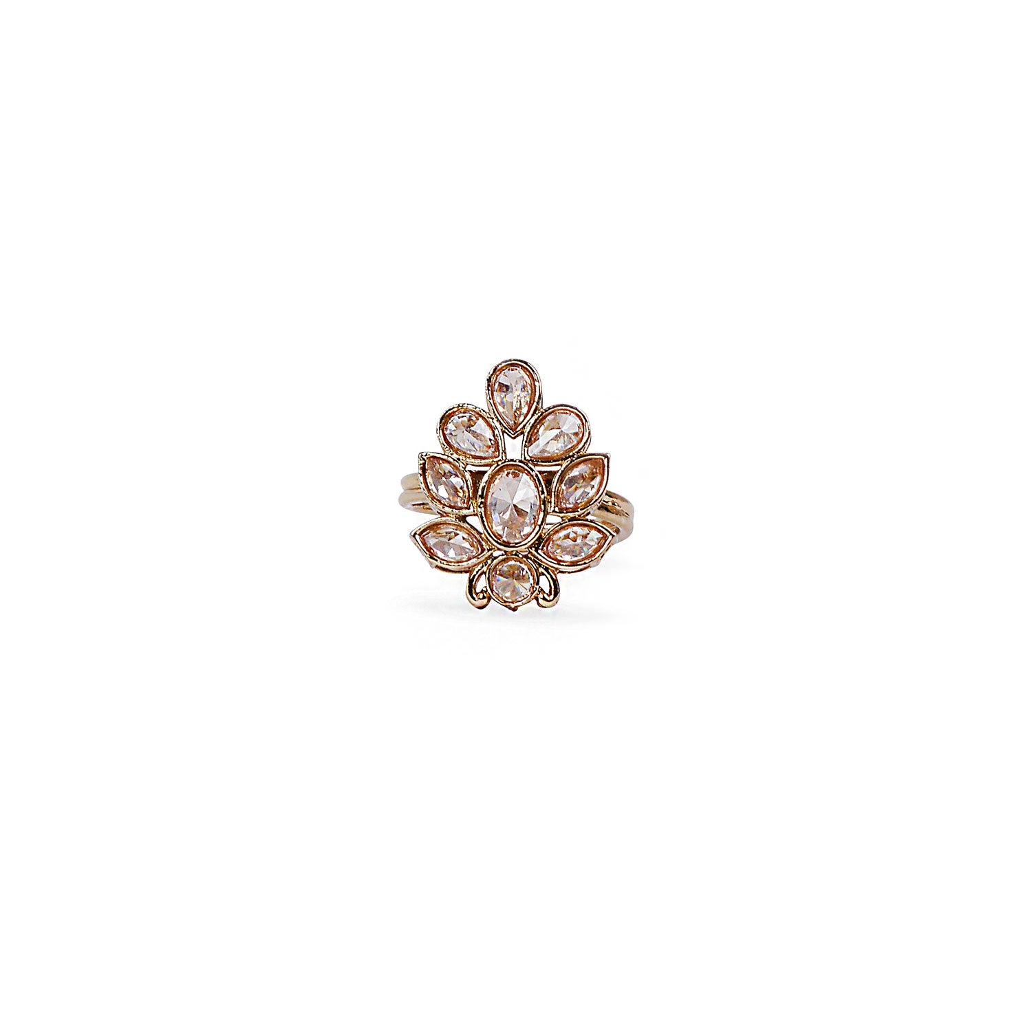 Kasha Ring in Antique Gold