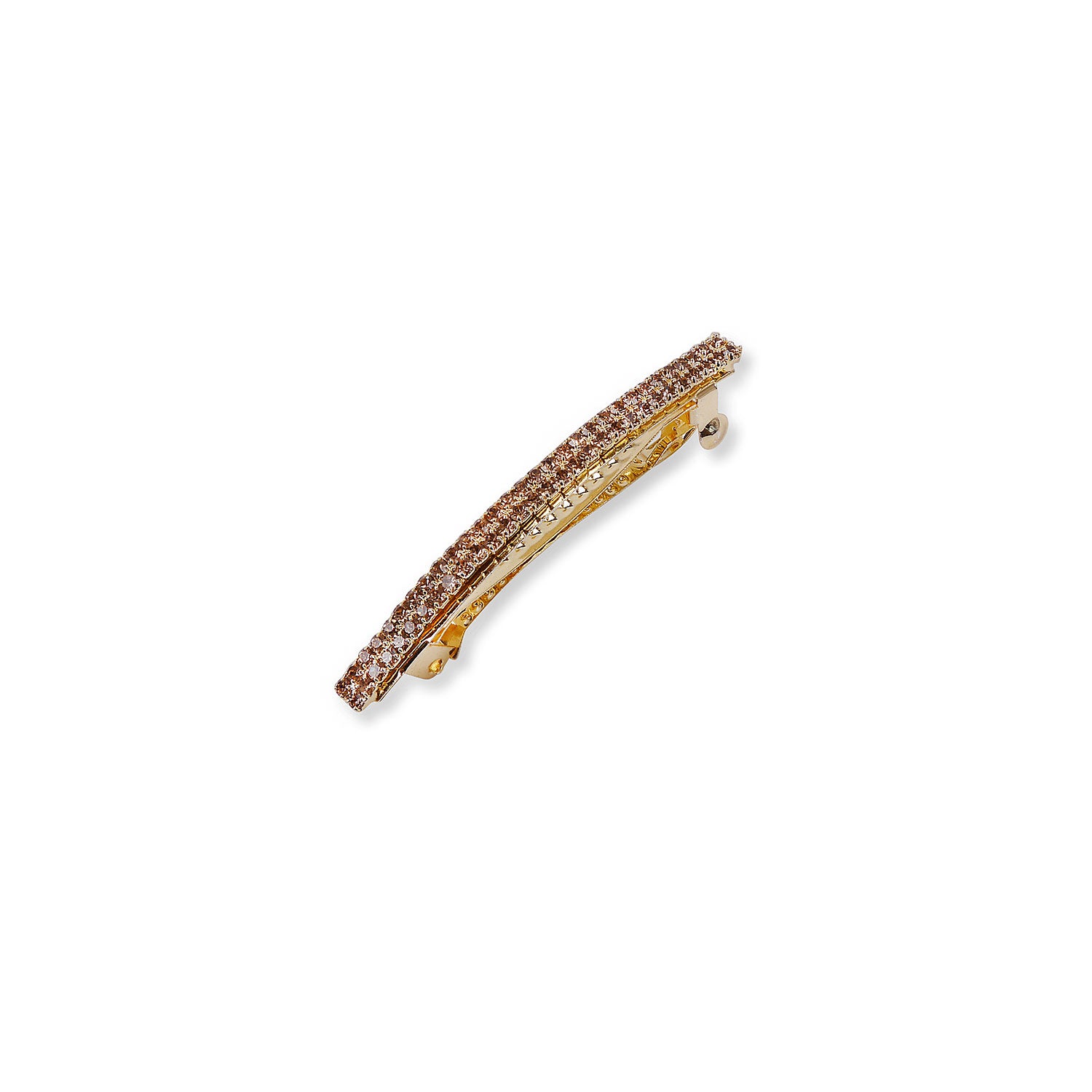 Double Row Topaz Hair Clip
