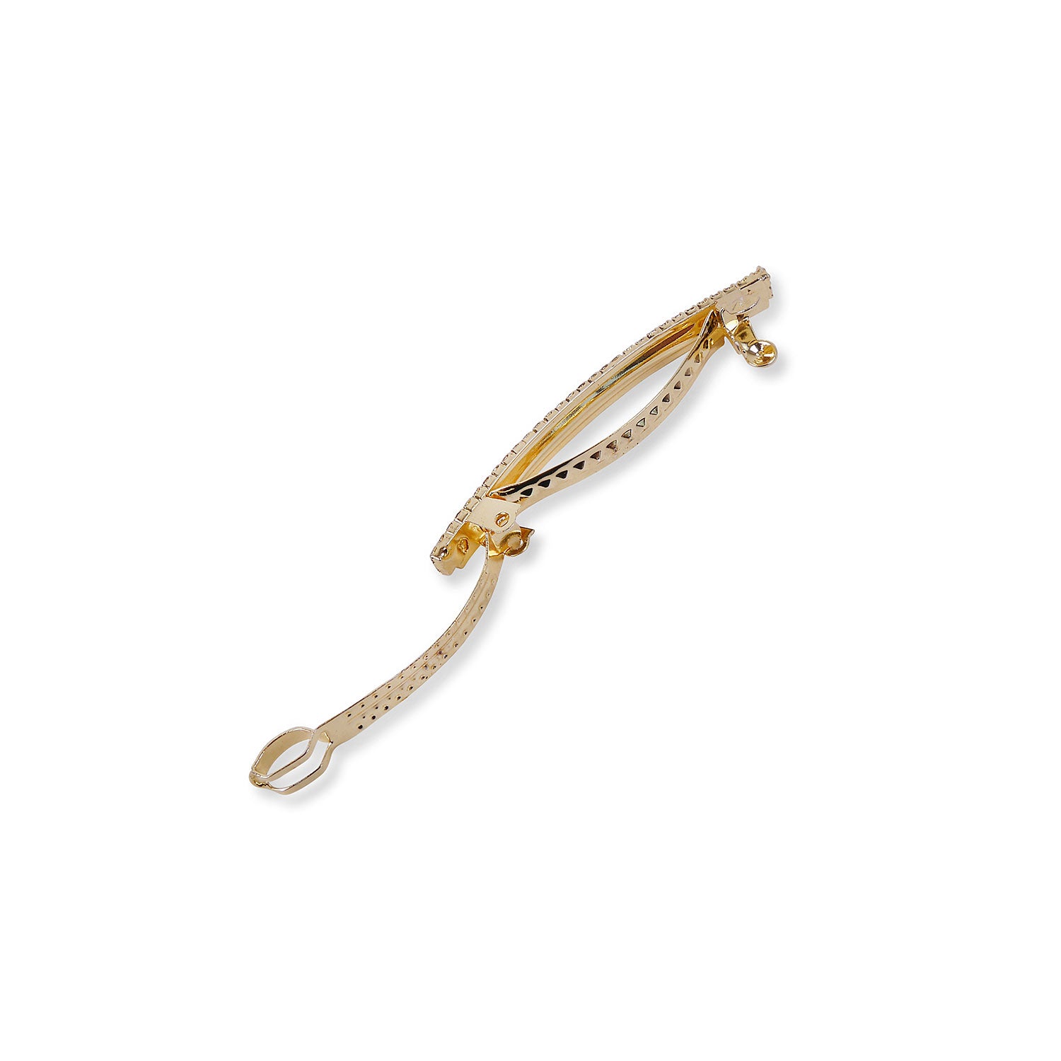 Double Row Topaz Hair Clip