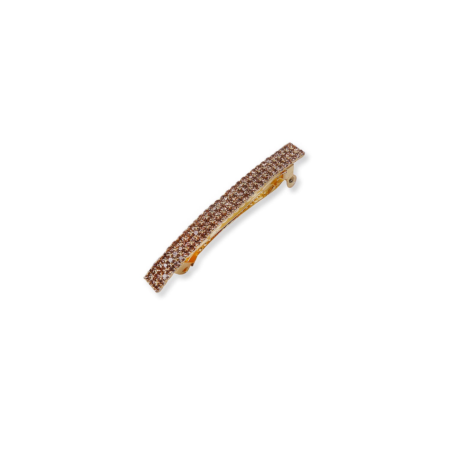 Triple Row Topaz Hair Clip