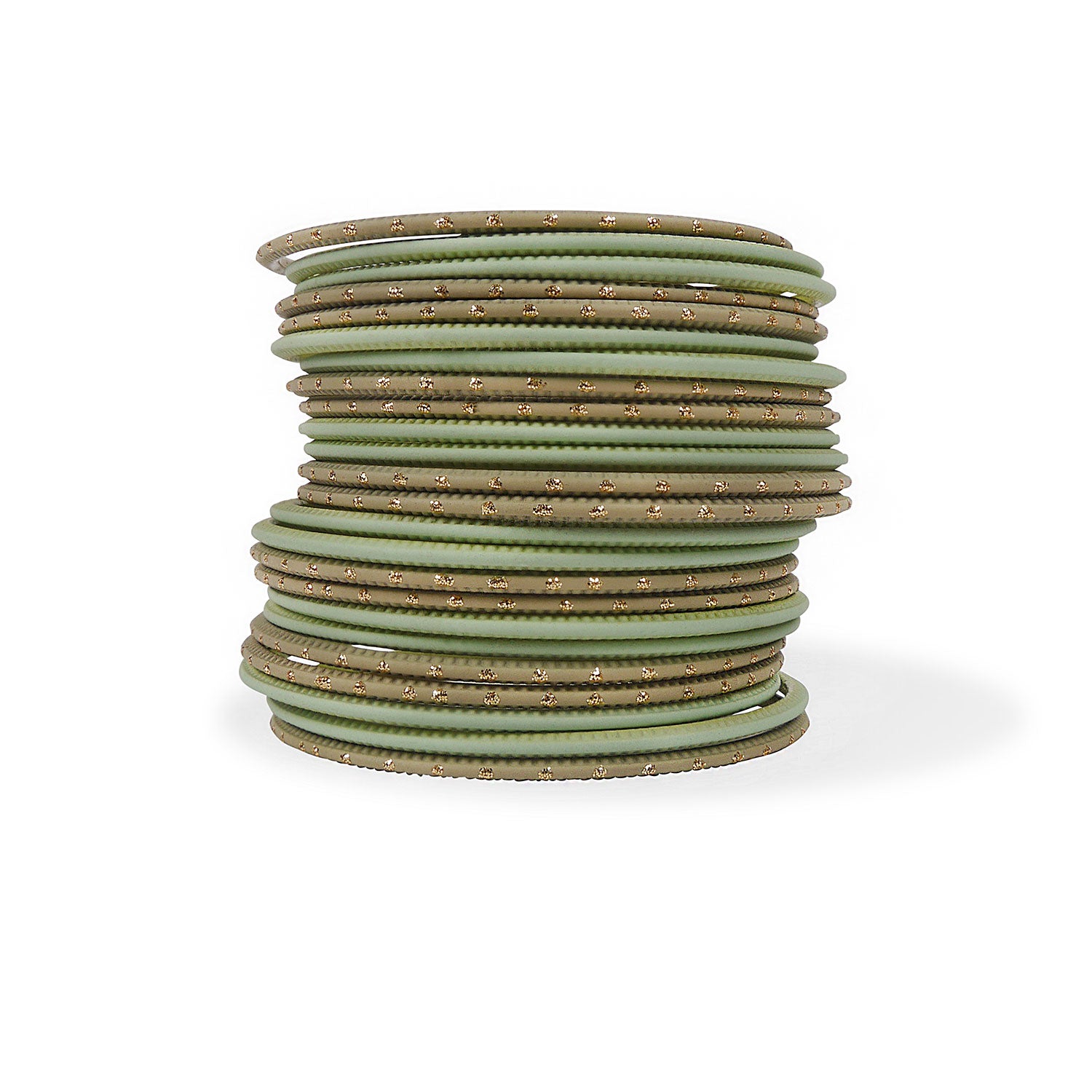 Sage Green Bangle Stack