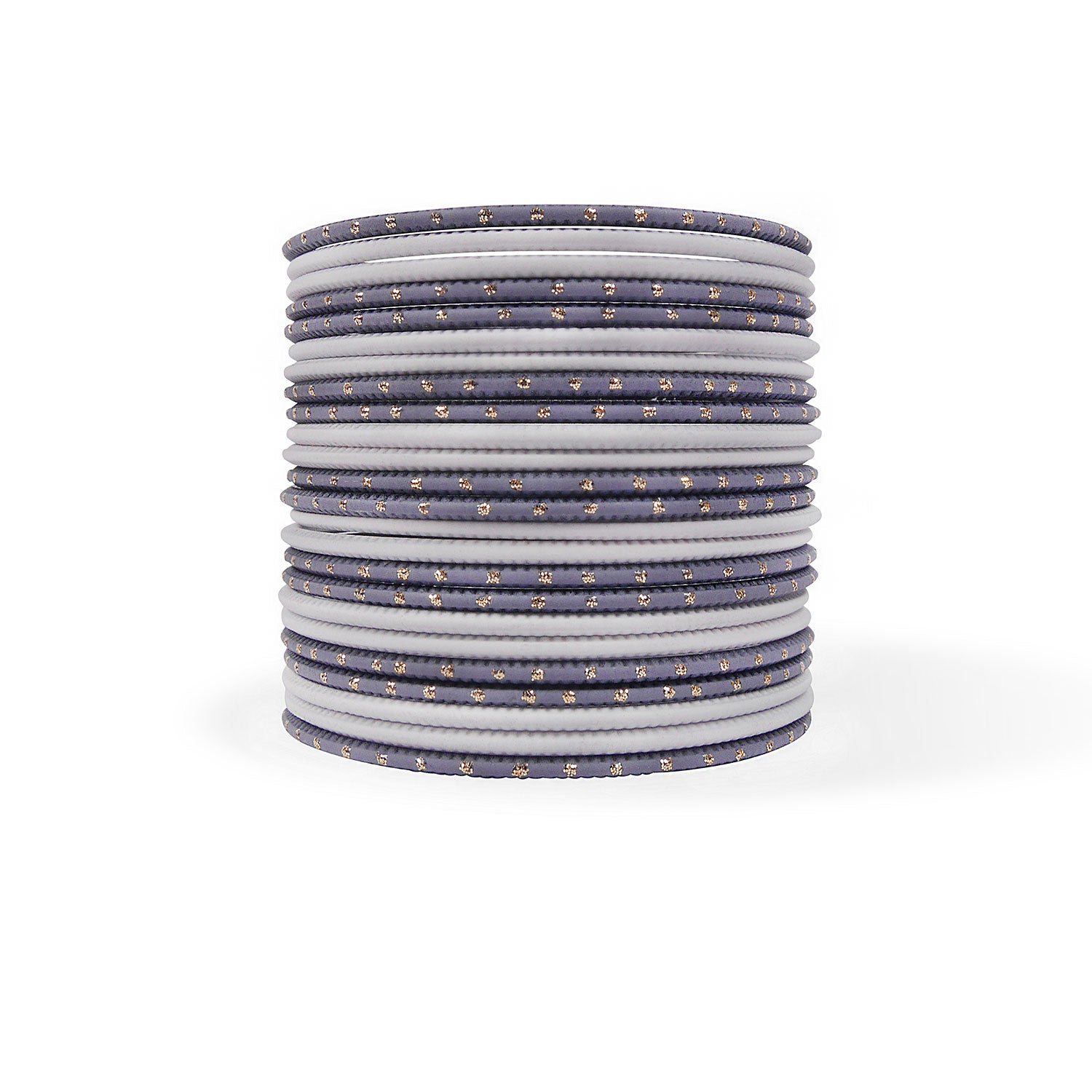 Cool Grey Bangle Stack